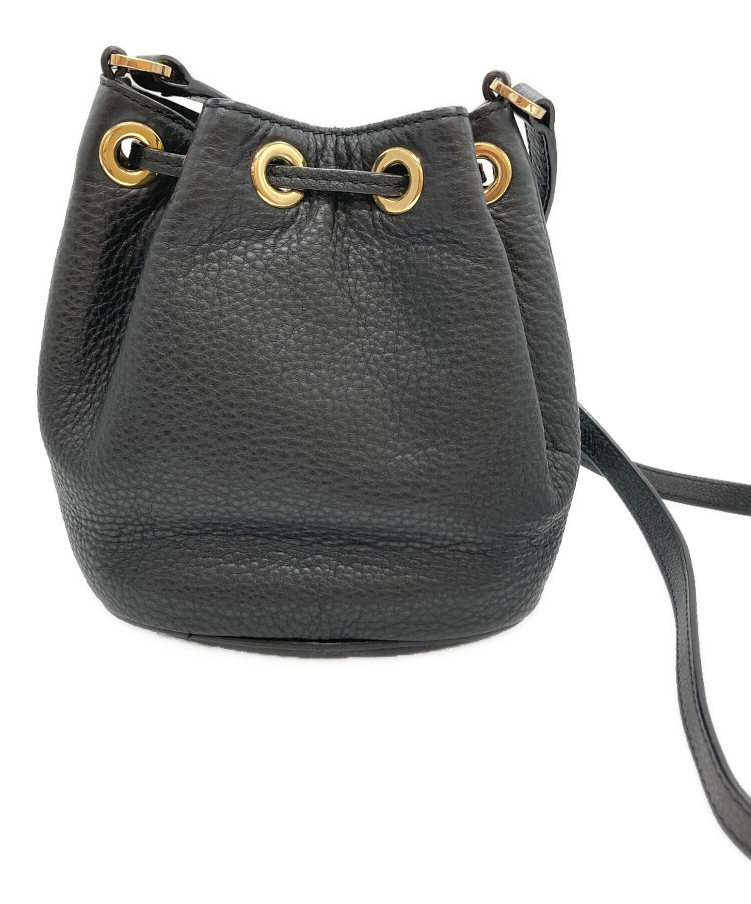 中古・古着通販】MICHAEL KORS (マイケル・コース) レザー巾着バッグ 