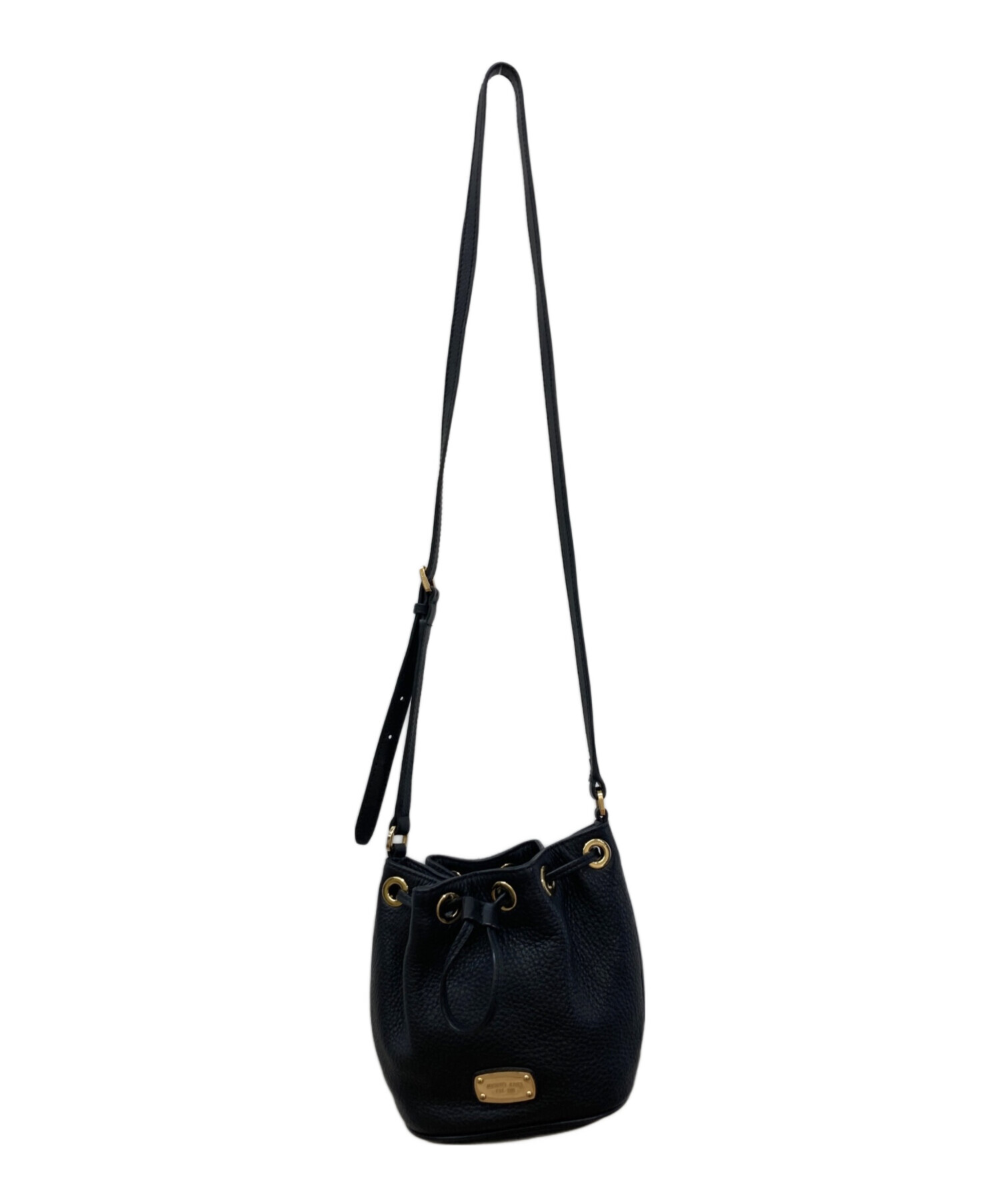 中古・古着通販】MICHAEL KORS (マイケル・コース) レザー巾着バッグ 