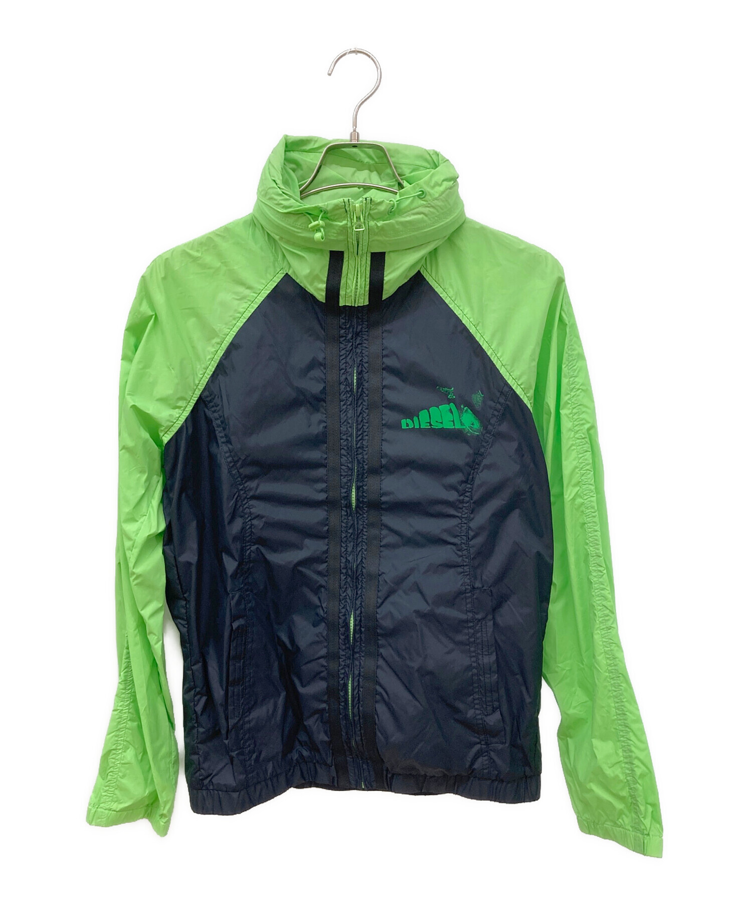 中古・古着通販】DIESEL (ディーゼル) ナイロンジャケット グリーン
