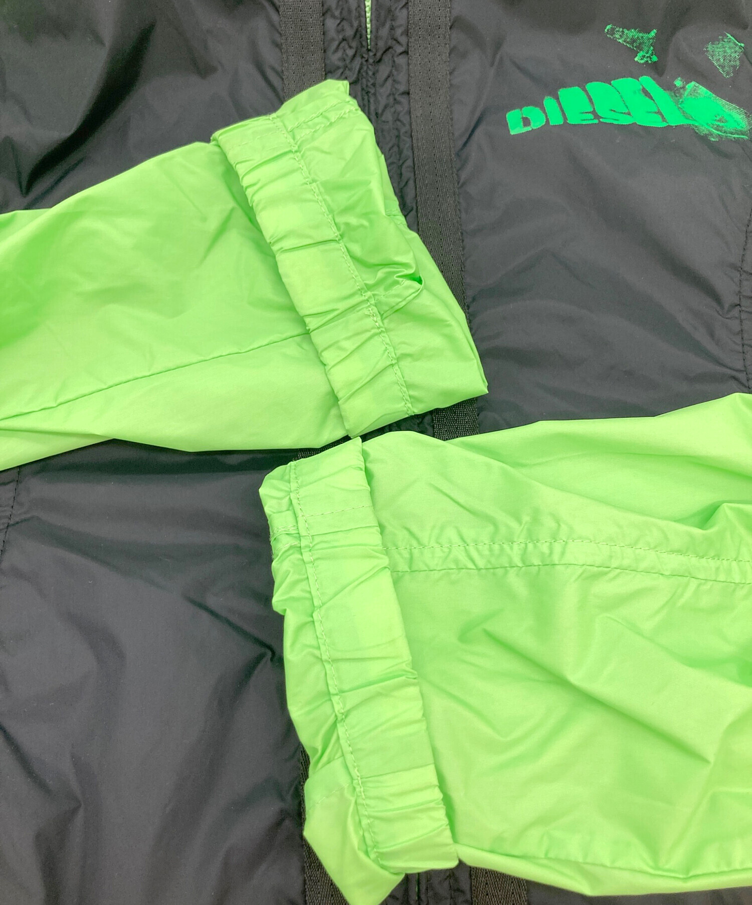 中古・古着通販】DIESEL (ディーゼル) ナイロンジャケット グリーン