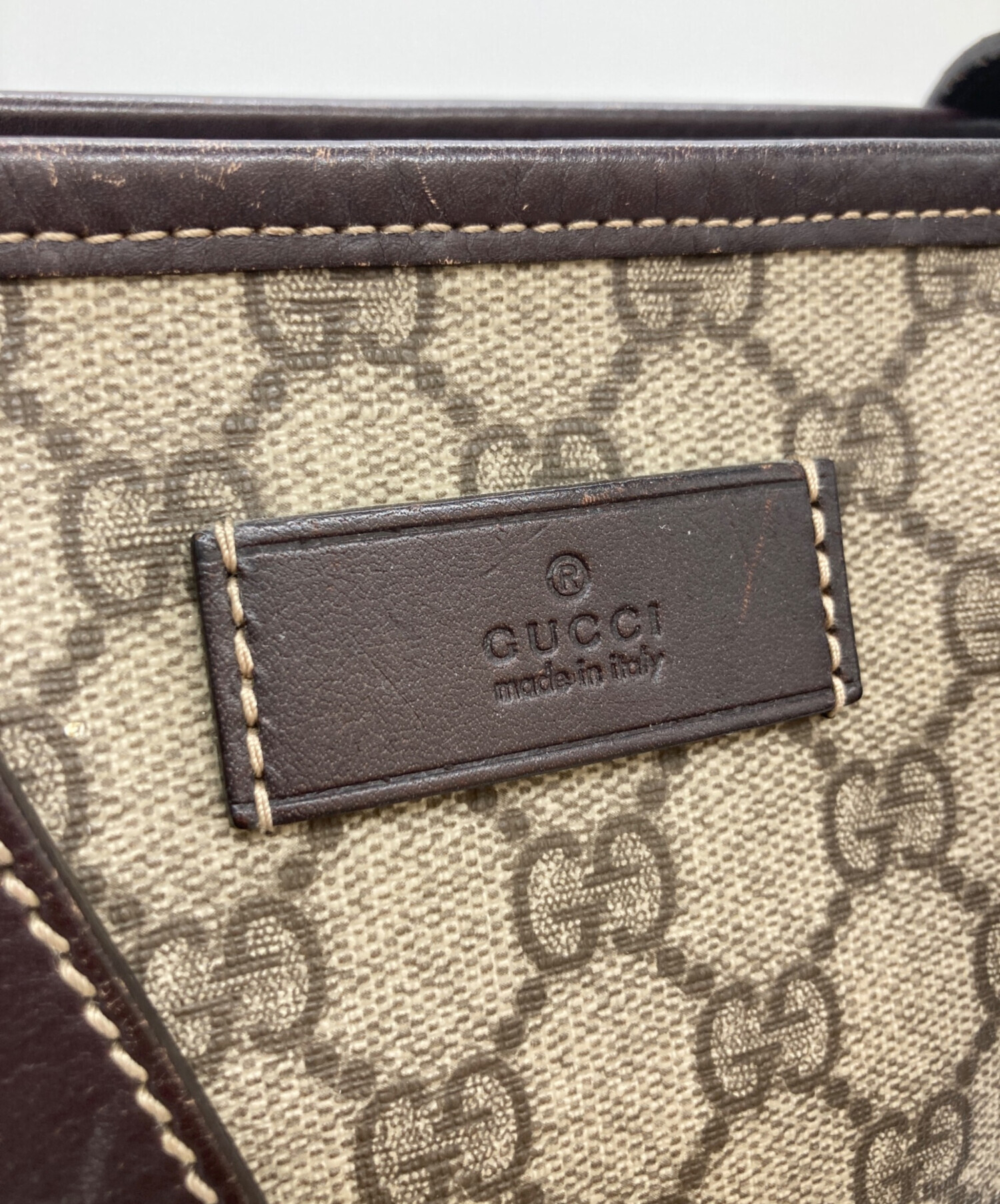 中古・古着通販】GUCCI (グッチ) GGインプリメトートバッグ｜ブランド