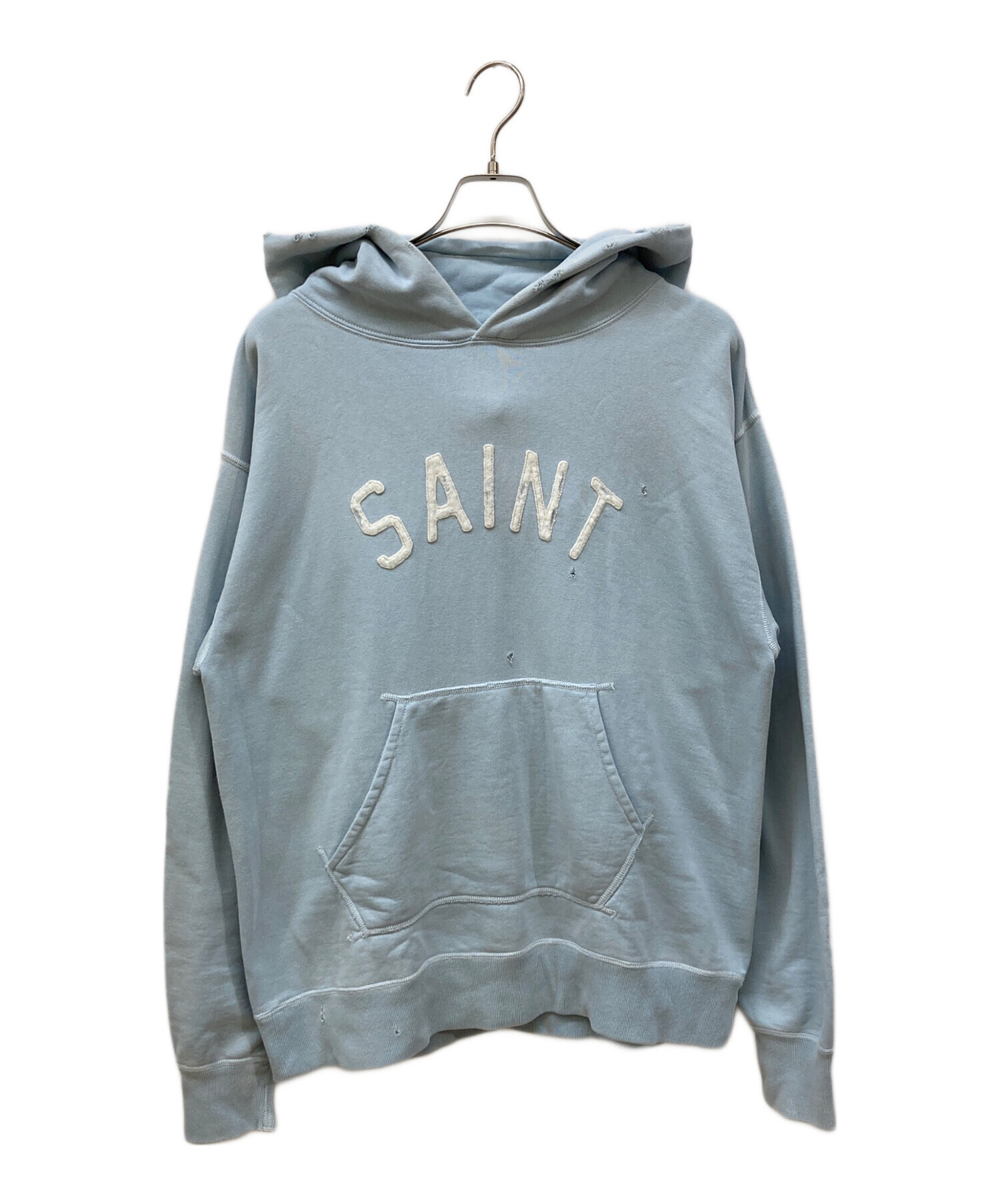 正規品　セントマイケル パーカー　HOLY RELICS HOODIE 中古・古着通販】SAINT MICHAEL (セントマイケル) RELICS FELT HOODIE
