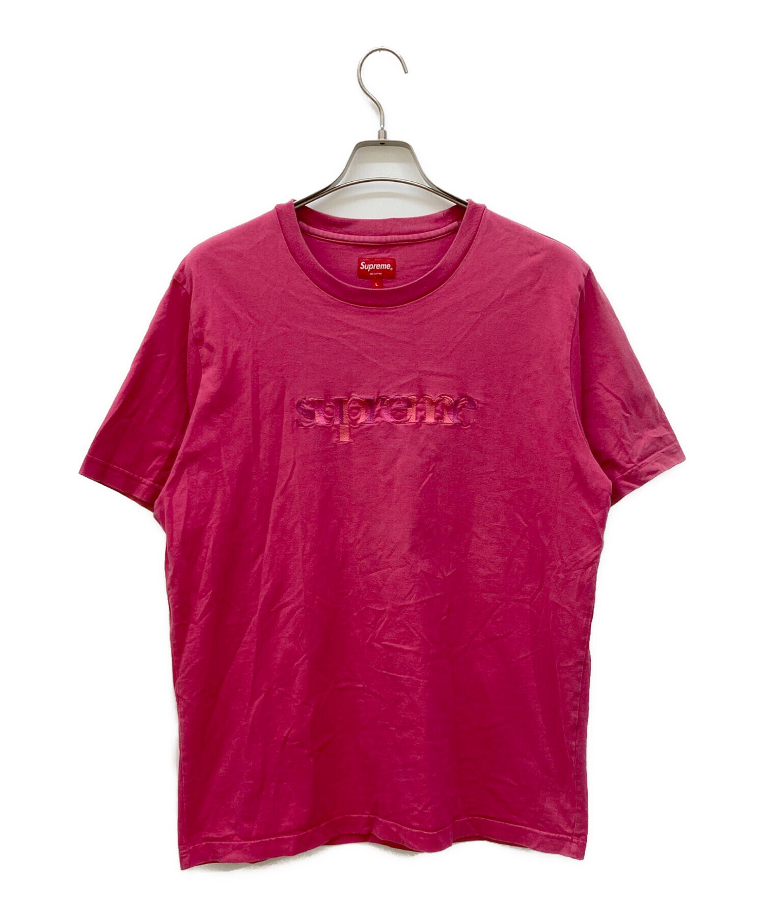中古・古着通販】Supreme (シュプリーム) Overlap tee/ロゴTシャツ 