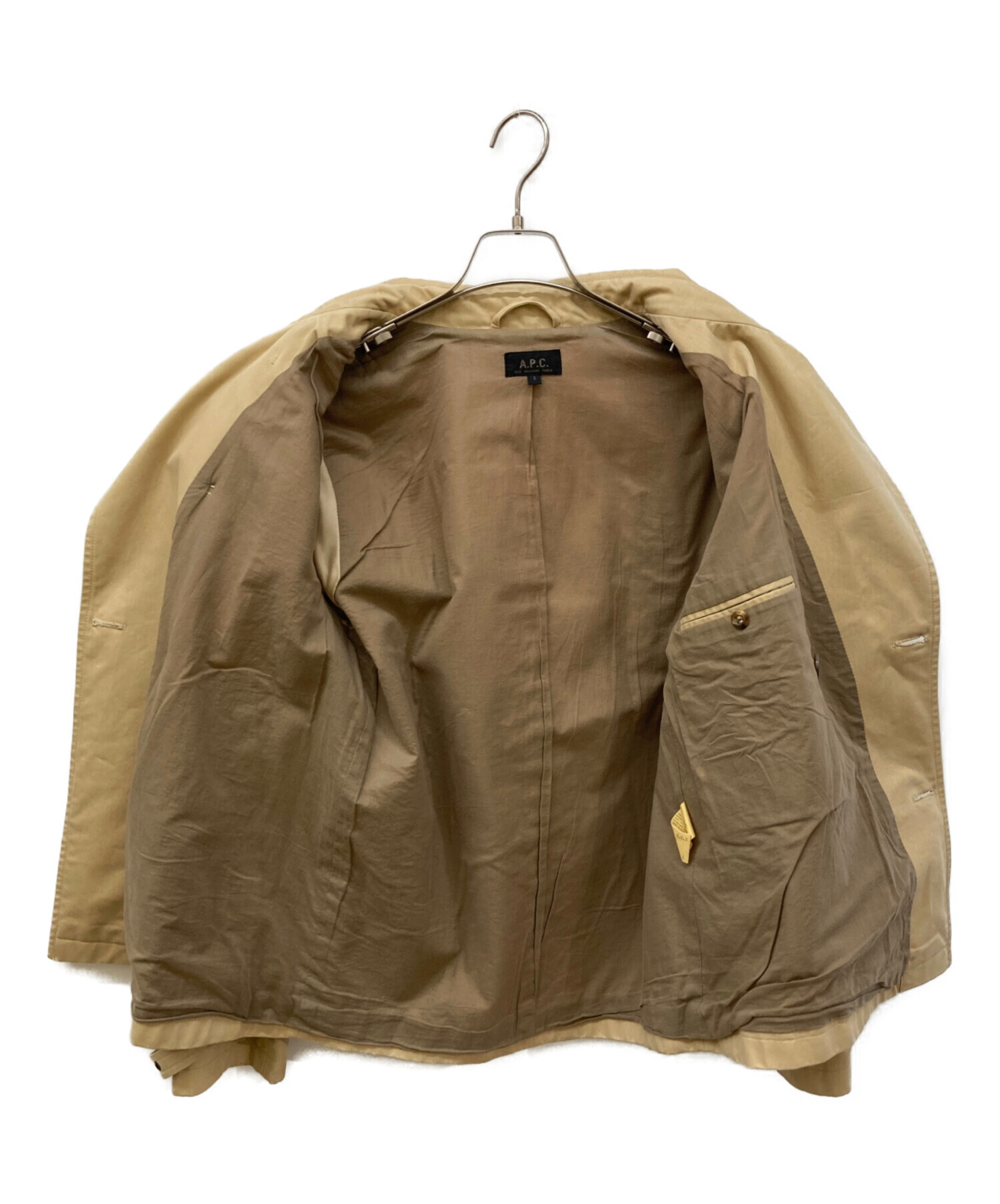 中古・古着通販】A.P.C. (アーペーセー) ショートトレンチコート