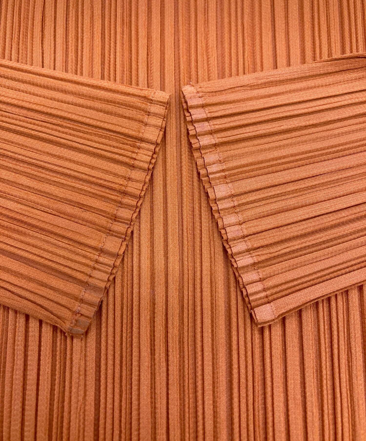 199990 PLEATS PLEASE プリーツプリーズ スヌード　 オレンジ ポリエステル レディース [0000000002660] 中古・古着通販】PLEATS PLEASE (プリーツプリーズ) プリーツ