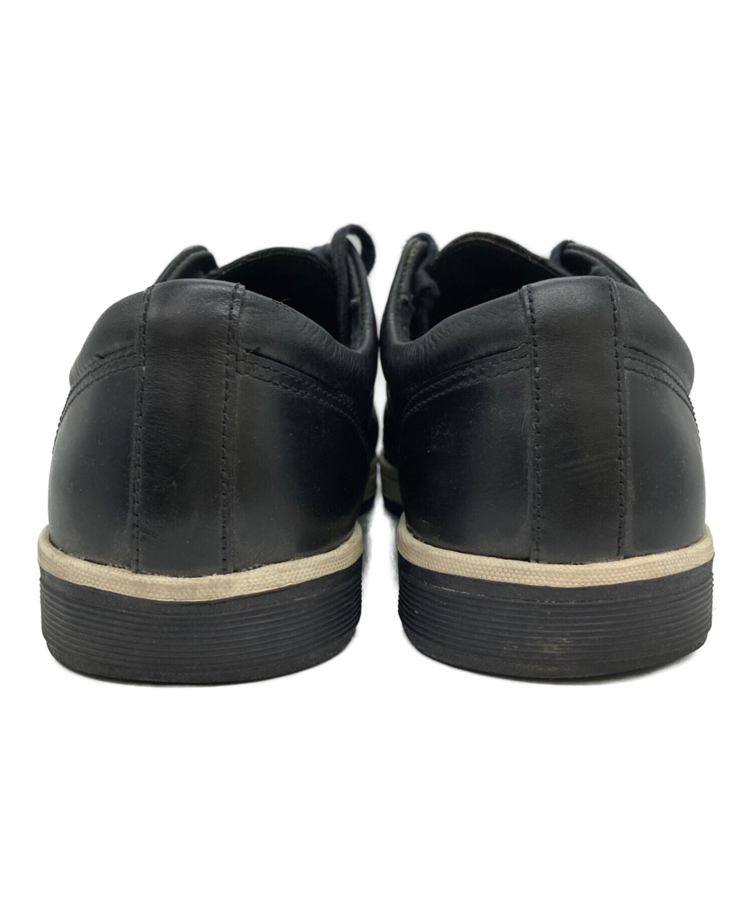 中古・古着通販】COLE HAAN (コールハーン) レザースニーカー ブラック