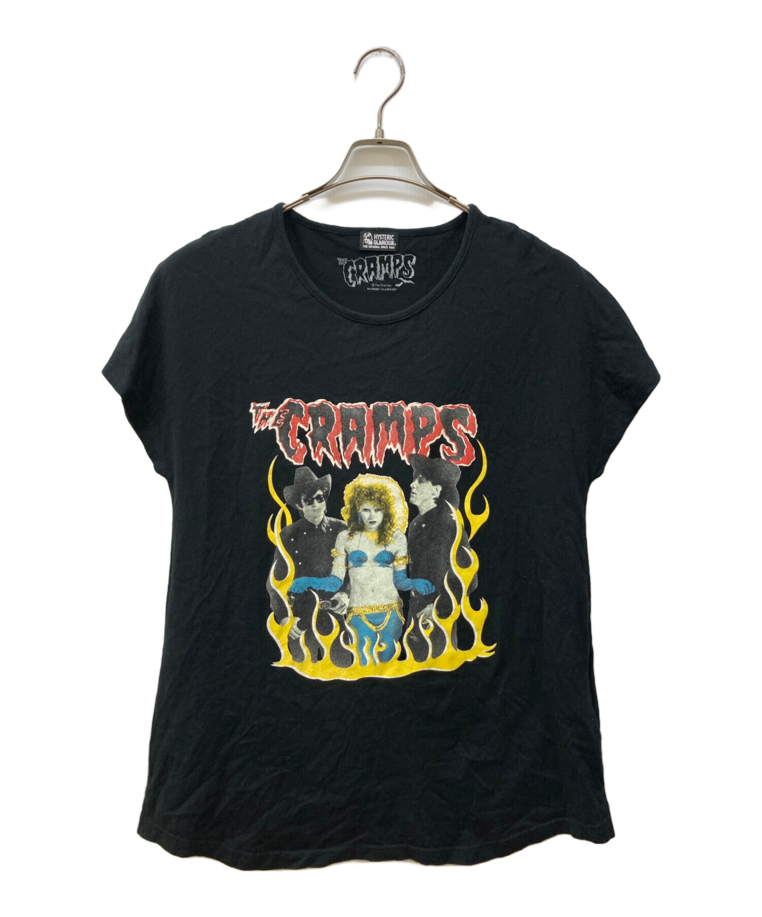 ヒステリックグラマー ガール プリント Tシャツ S ブラック 黒 完売品 人気】HYSTERIC GLAMOUR ヒステリックグラマー BAD GIRL CONNECTIONS