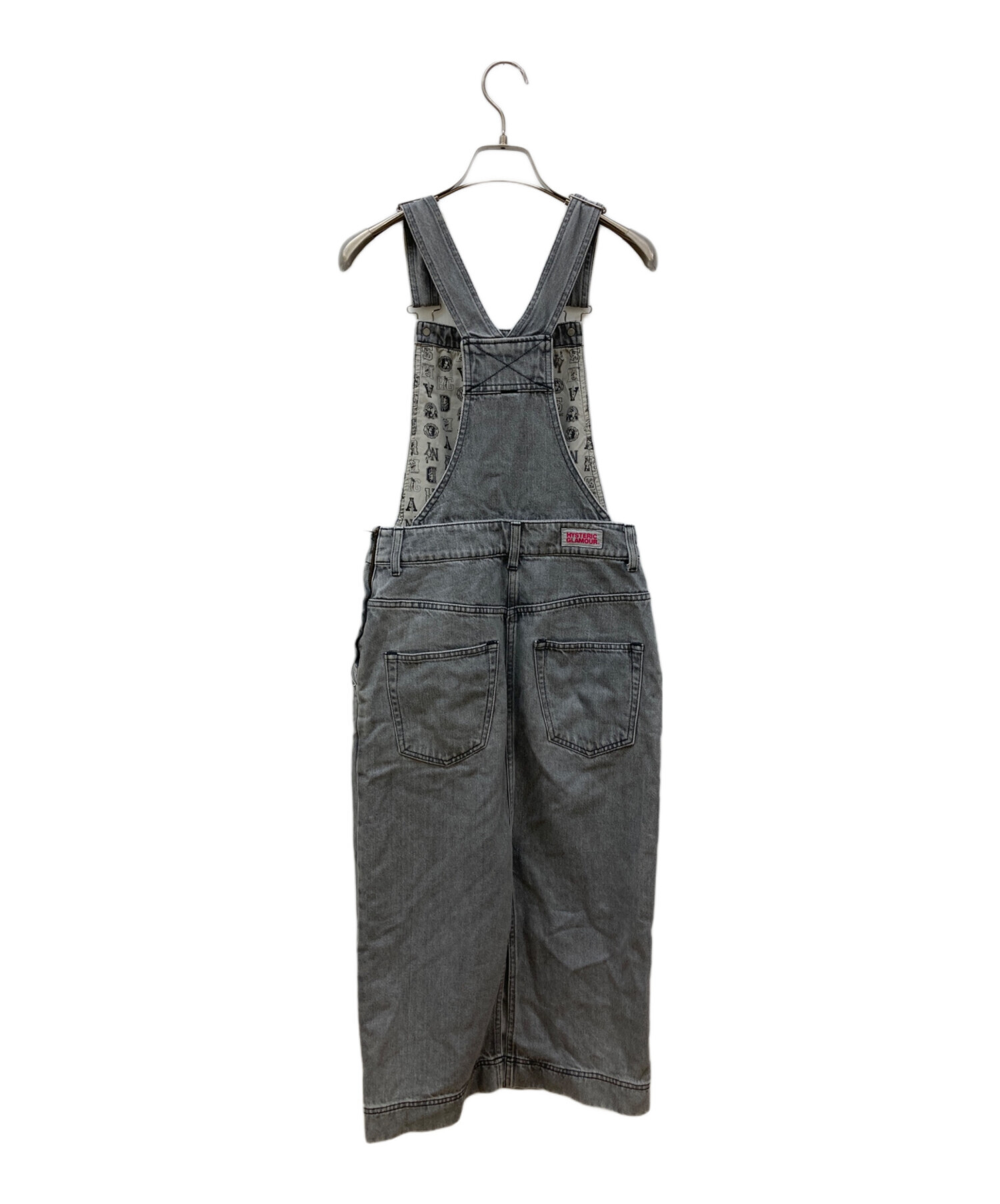 hysteric glamour ヒステリックグラマー　上質デニムサロペット 中古・古着通販】Hysteric Glamour (ヒステリックグラマー) デニム