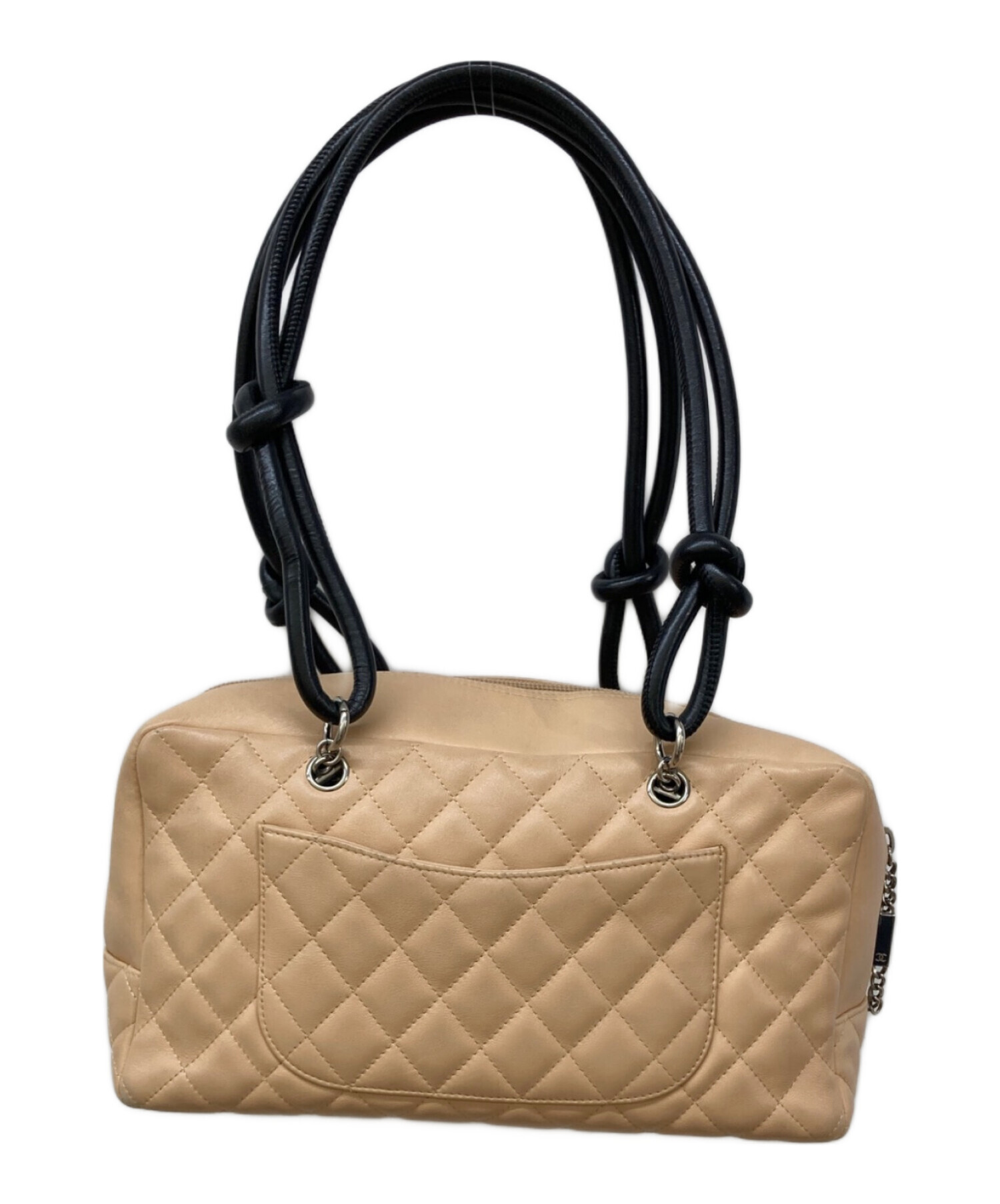 中古・古着通販】CHANEL (シャネル) カンボンキルティングボーリング