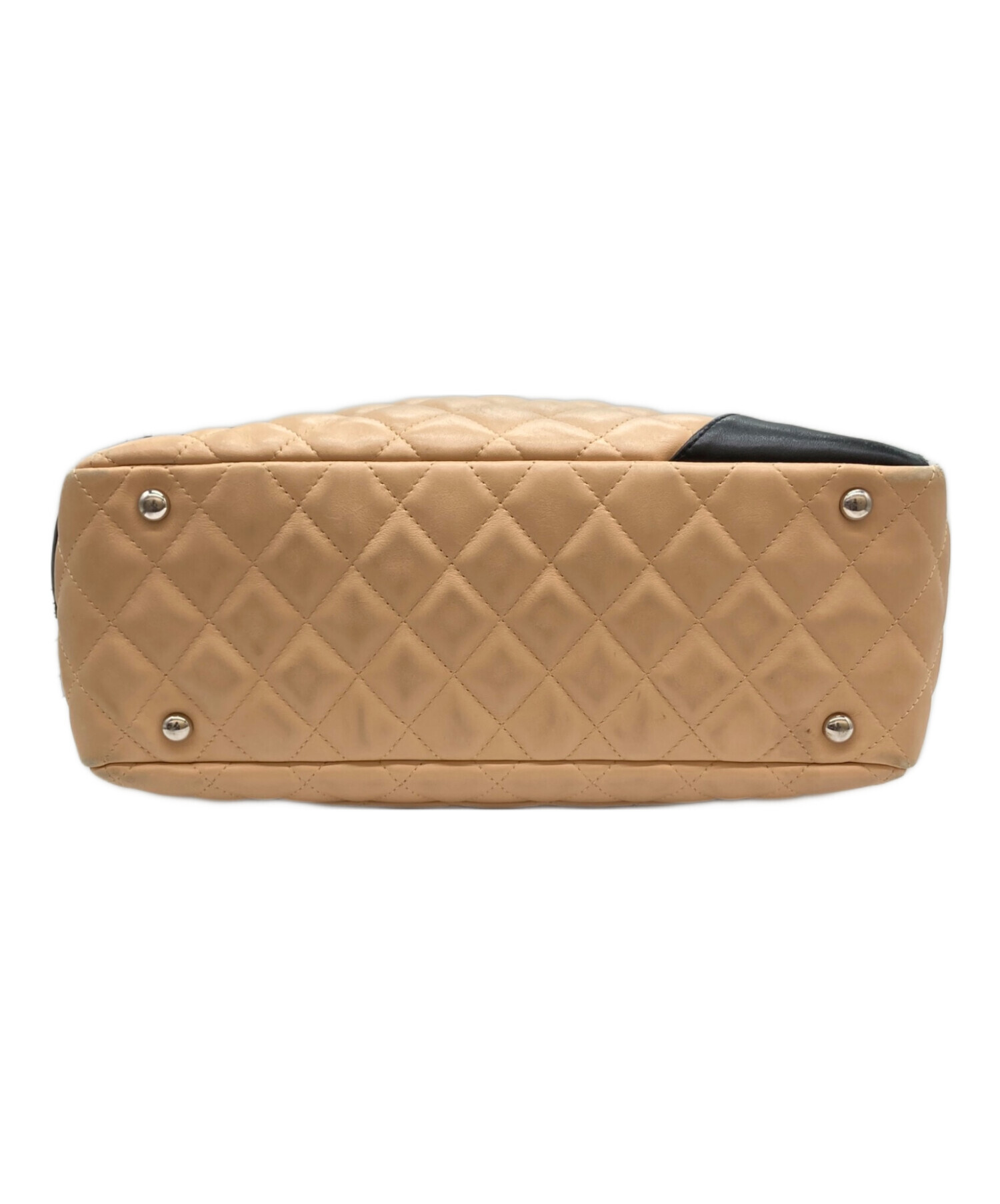 中古・古着通販】CHANEL (シャネル) カンボンキルティングボーリング 