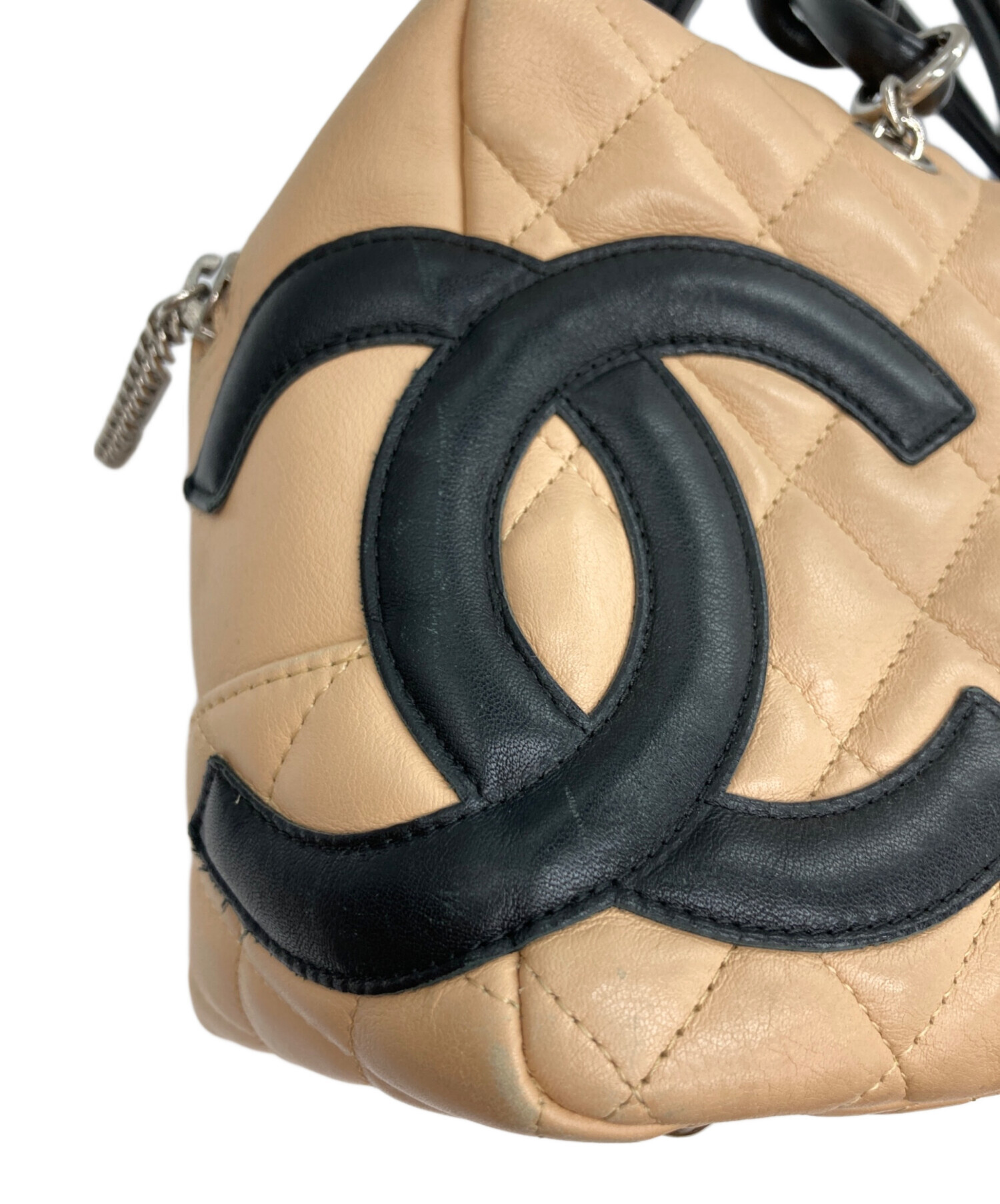 中古・古着通販】CHANEL (シャネル) カンボンキルティングボーリング
