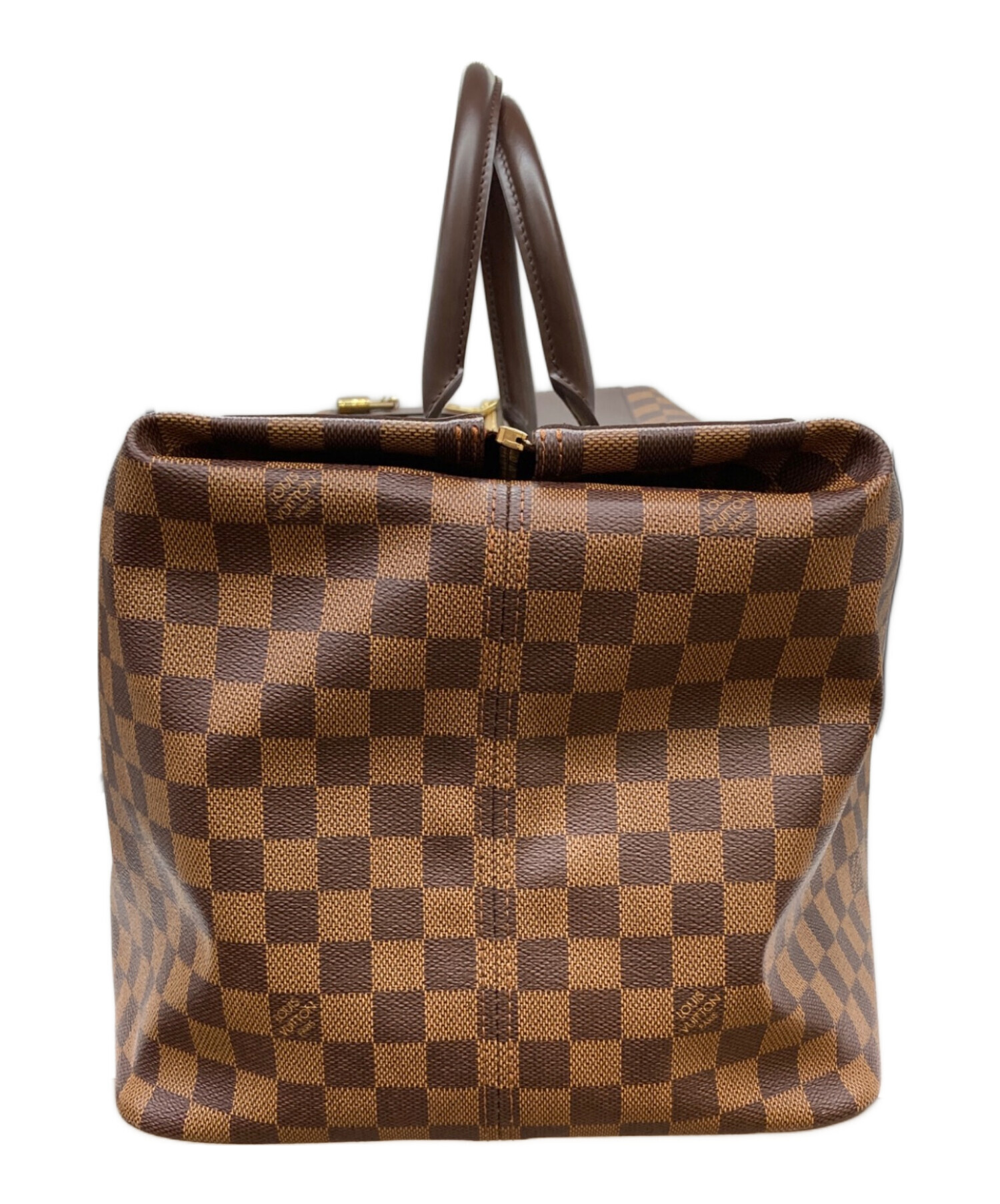 LOUIS VUITTON ダミエ ボストンバッグ 中古・古着通販】LOUIS VUITTON (ルイ ヴィトン) グリニッジGM ダミエ