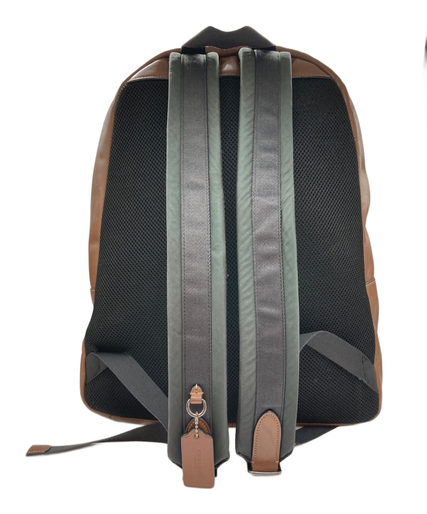 中古・古着通販】COACH (コーチ) リュック ブラウン×ブラック
