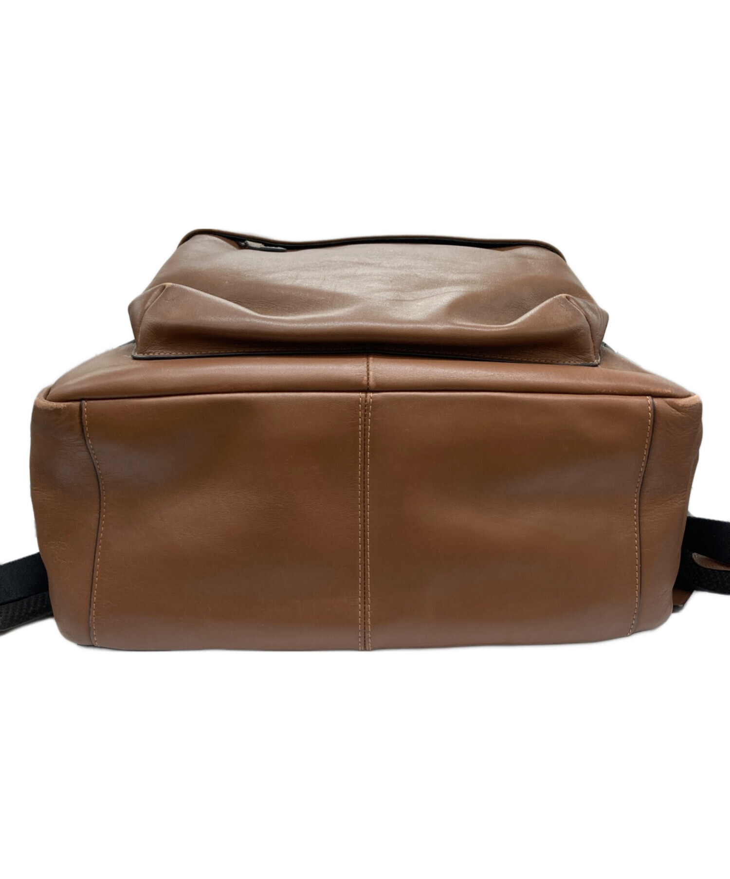 中古・古着通販】COACH (コーチ) リュック ブラウン×ブラック