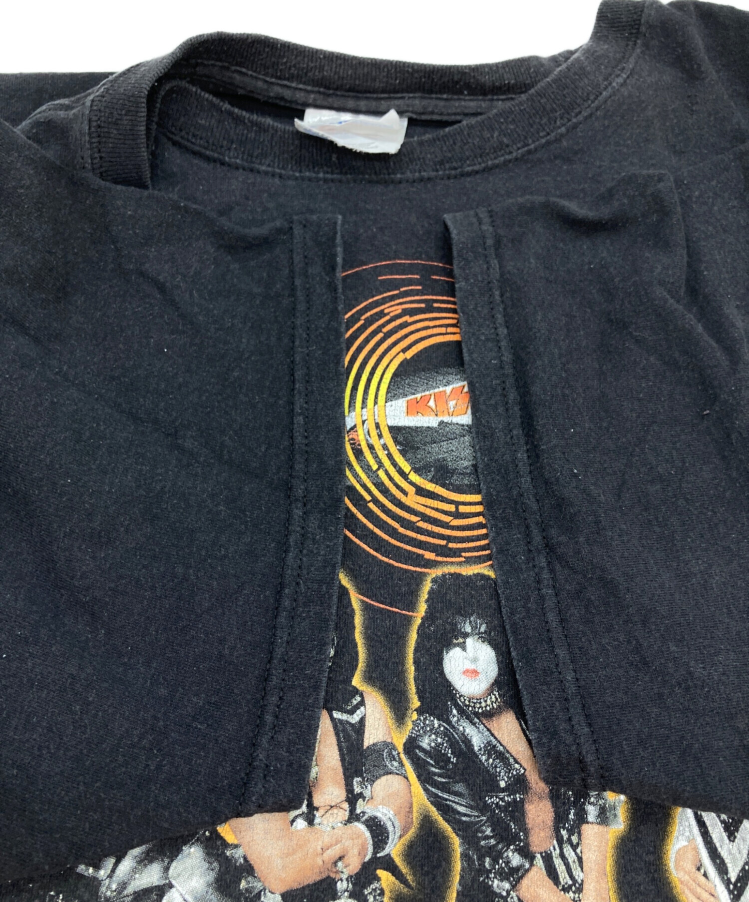 中古・古着通販】KISS (キッス) バンドTシャツ ブラック サイズ:XL