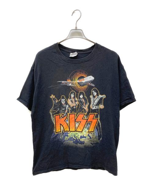 DISCOVERED バンド Tシャツ KISS レッチリ 再構築 中古・古着通販】KISS (キッス) バンドTシャツ ブラック サイズ:XL