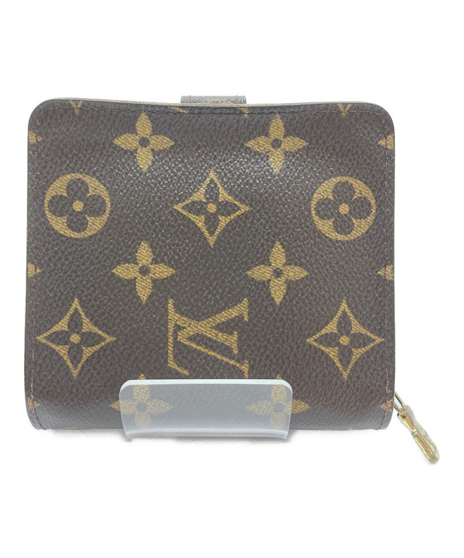 Louis Vuitton 二つ折り財布 ブラウン　本物です！⭐︎ 中古・古着通販】LOUIS VUITTON (ルイ ヴィトン) 2つ折り財布 ブラウン