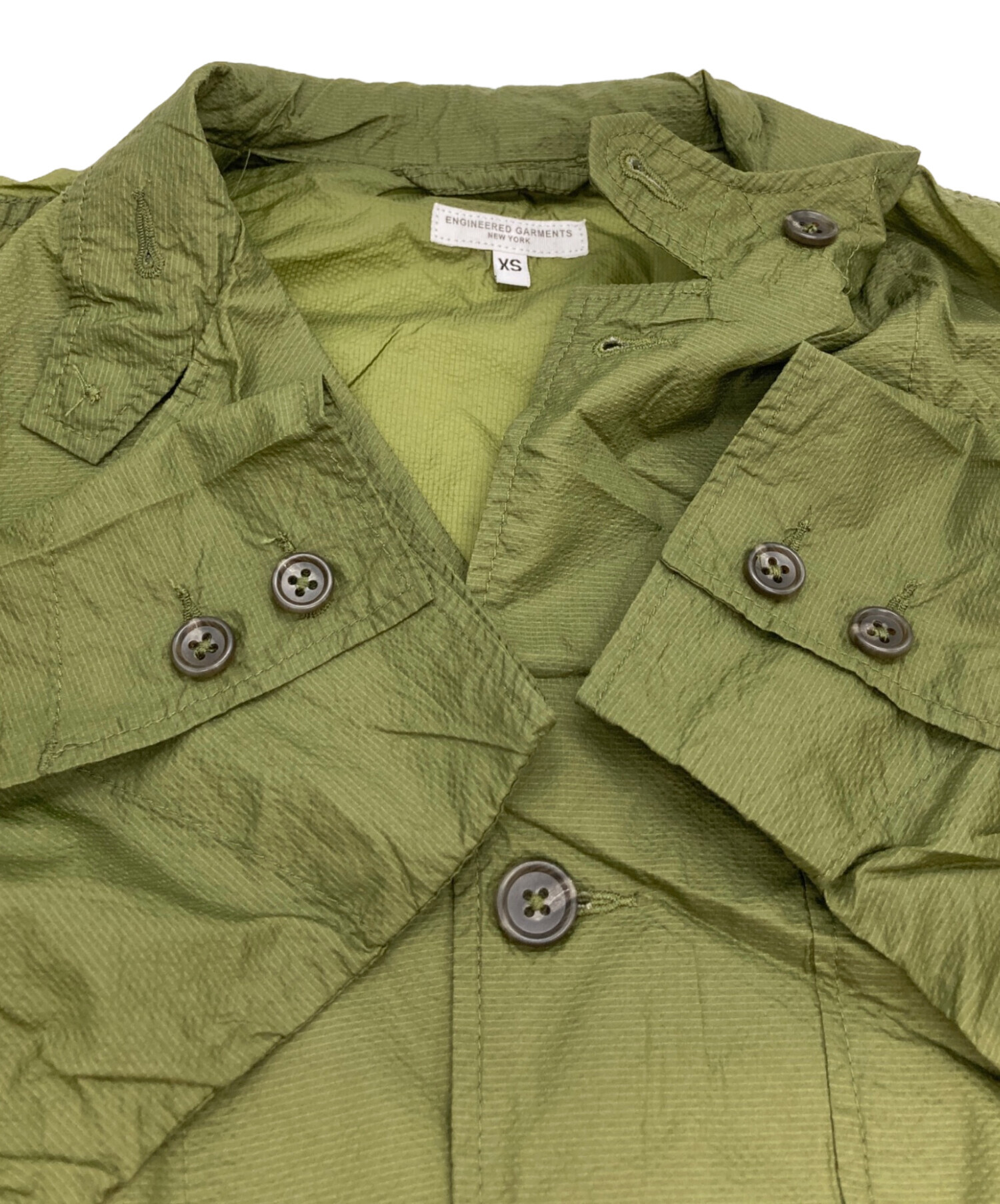 Engineered Garments テーラードジャケット M カーキ 【古着】【中古】【送料無料】 中古・古着通販】Engineered Garments (エンジニアド ガーメンツ