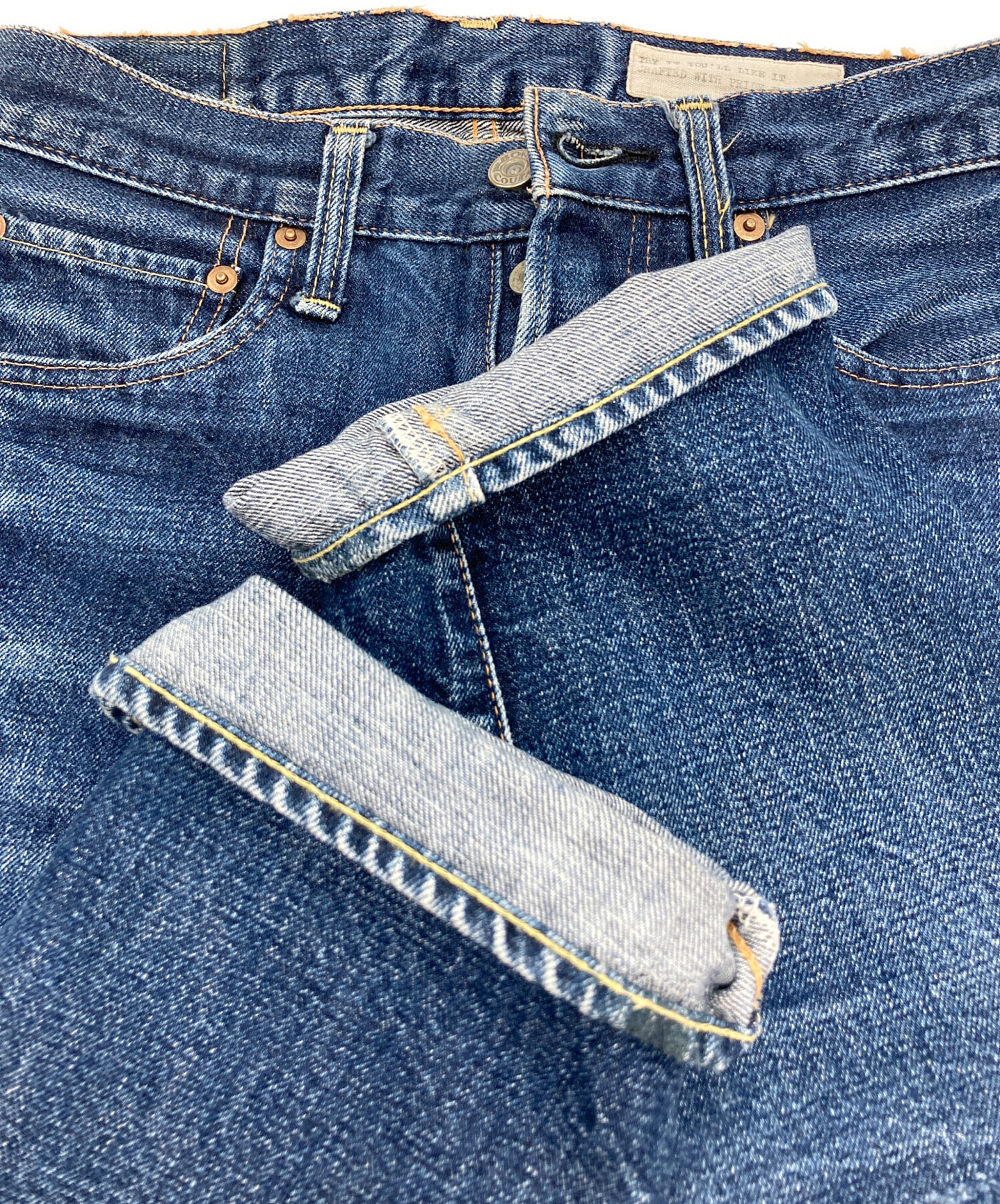 中古・古着通販】BONCOURA (ボンクラ) セルビッチデニムパンツ