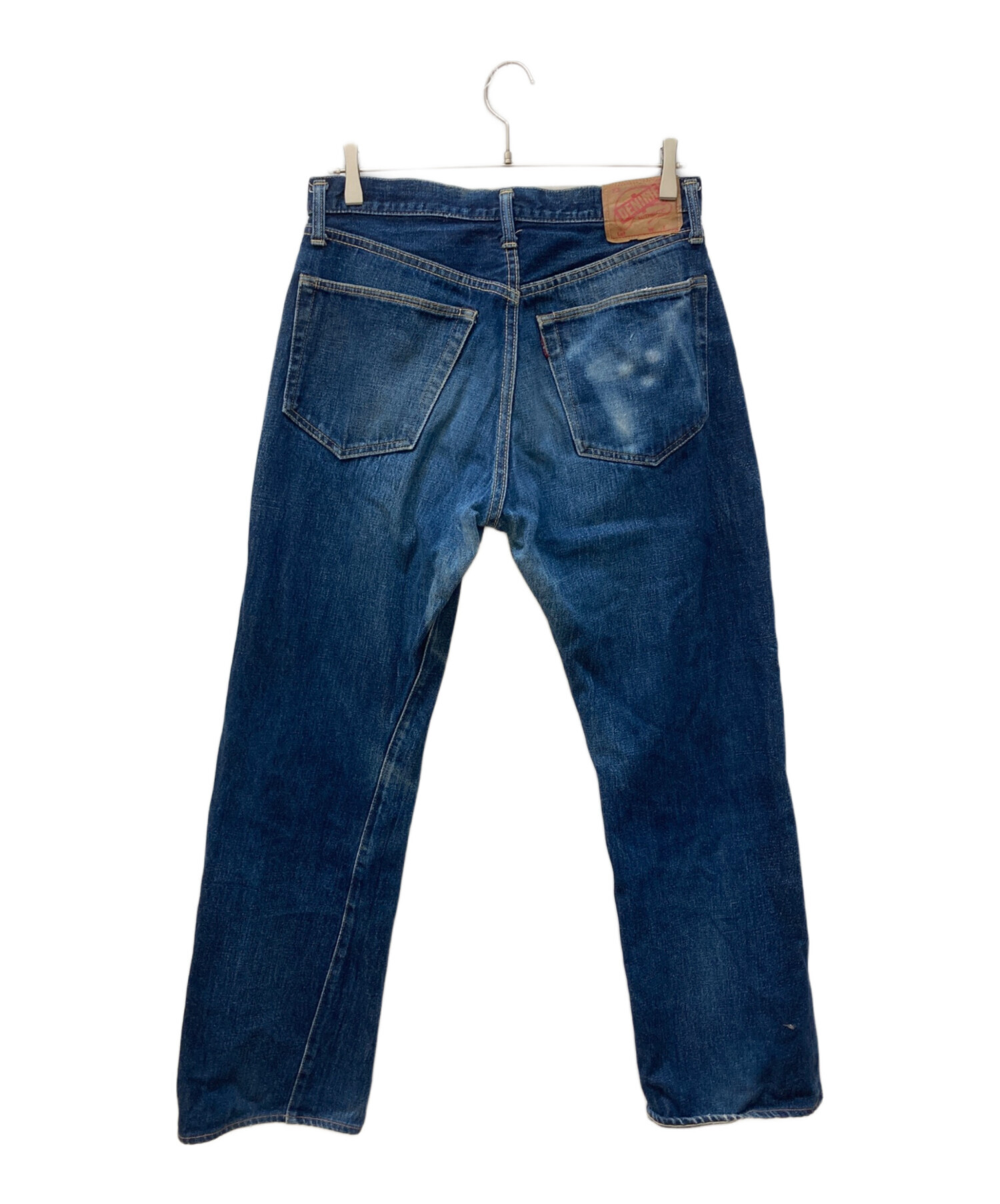 00s 旧ドゥニーム DONIME セルビッチデニム 817 XX 赤耳 濃紺 DENIME(ドゥニーム) 90's 初期 XX モデル セルビッチ ストレート