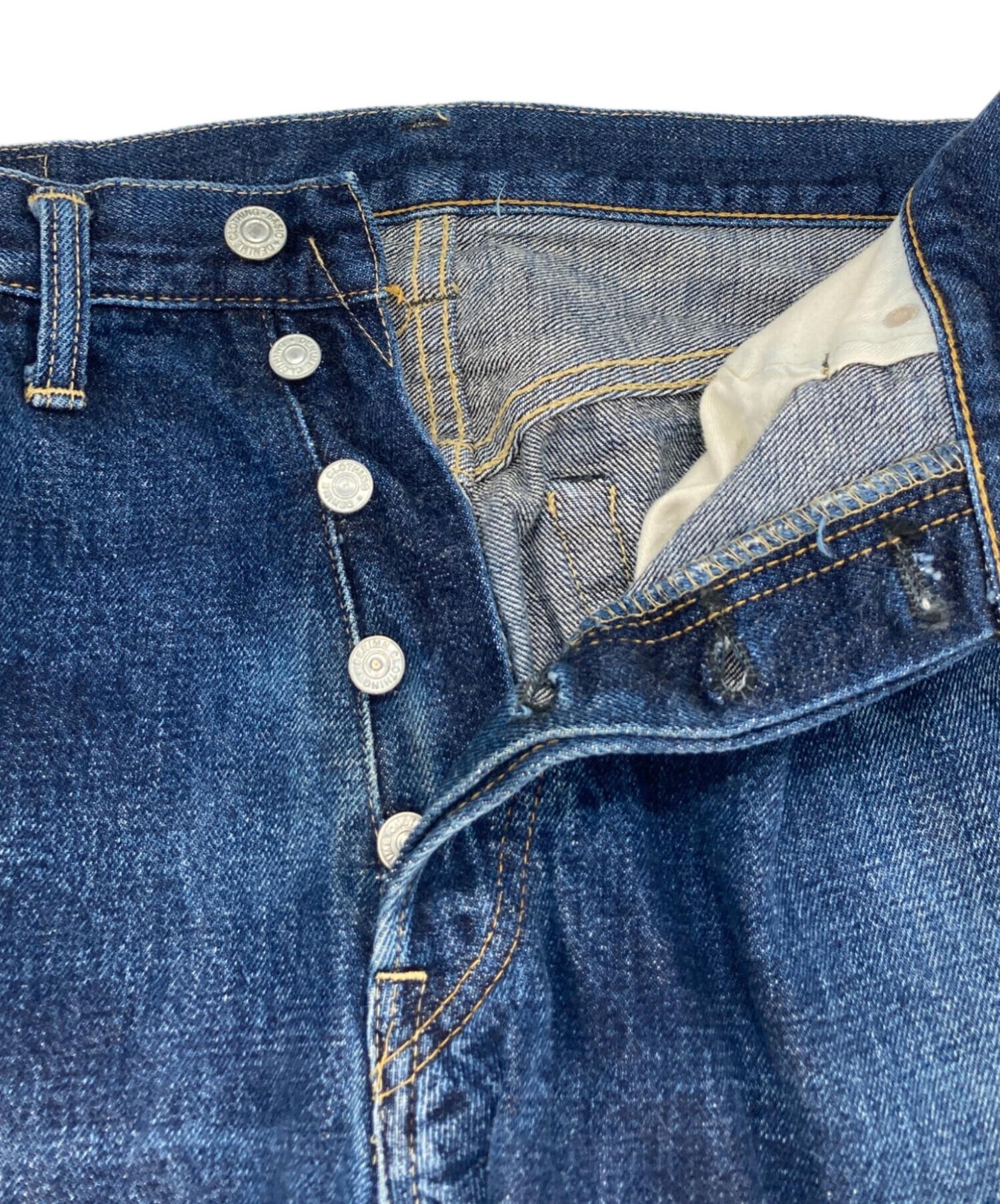 中古・古着通販】DENIME (ドゥニーム) セルビッチデニムパンツ