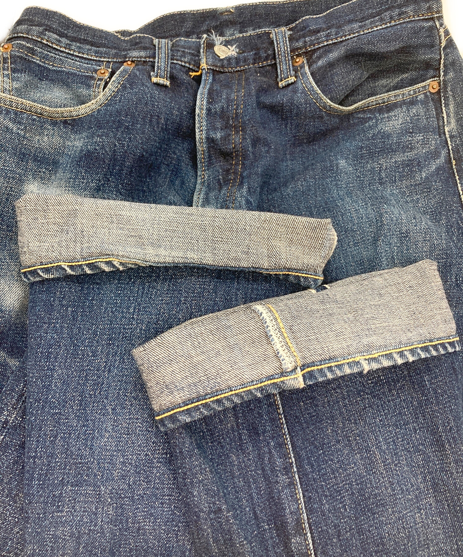 中古・古着通販】DENIME (ドゥニーム) セルビッチデニムパンツ