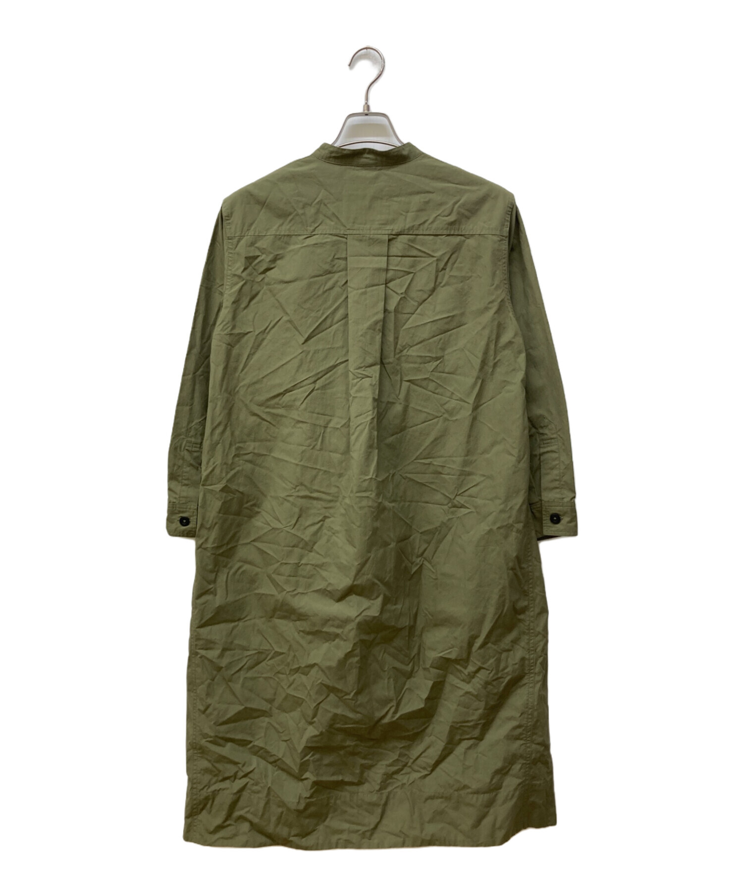 中古・古着通販】MHL (エムエイチエル) シャツワンピース/WASHED