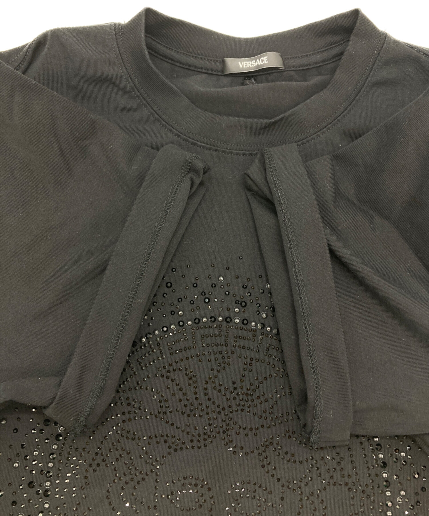 中古・古着通販】VERSACE (ヴェルサーチェ) ラインストーンメデューサ