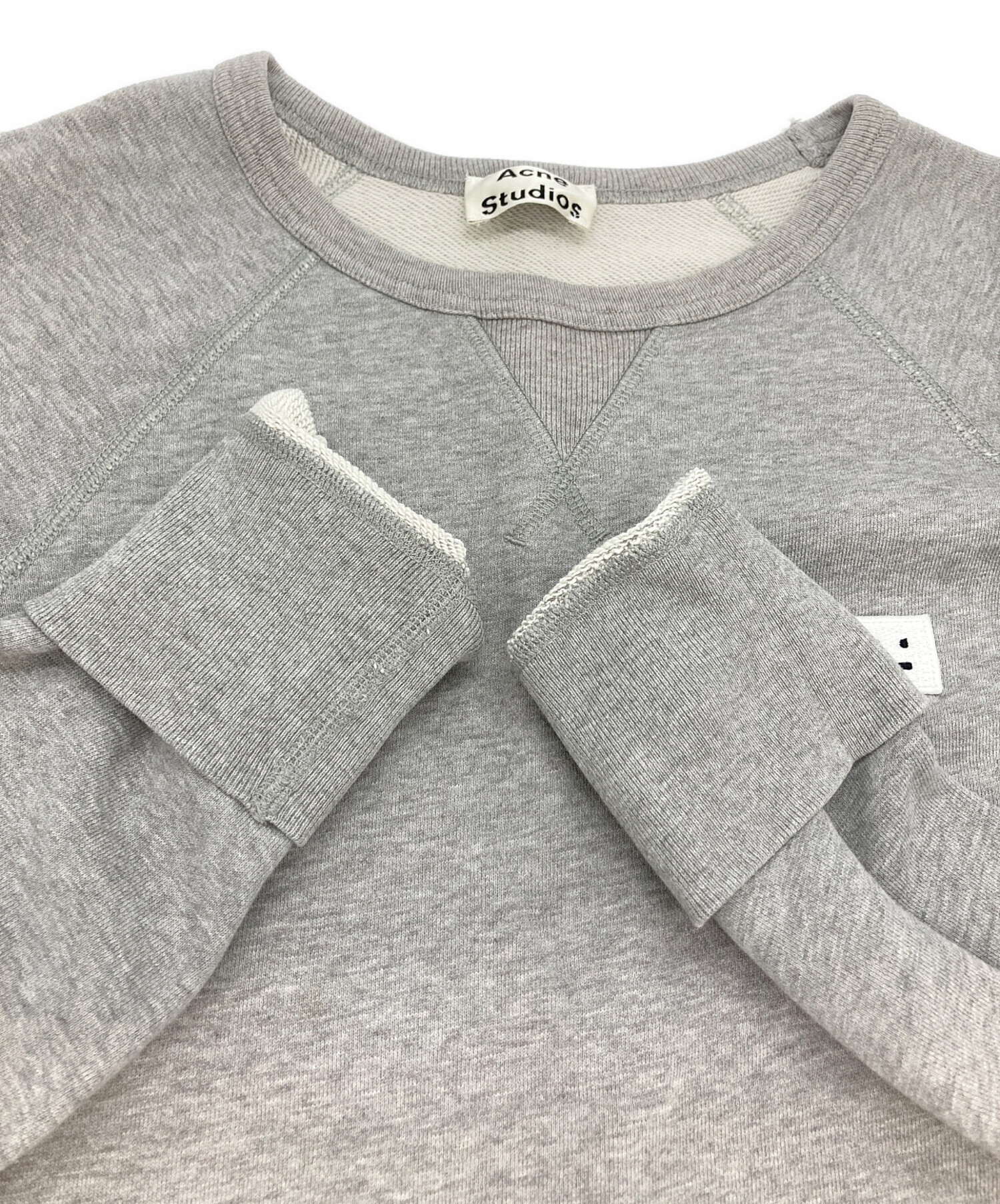 Acne Studios アクネストゥディオズ スウェット XS グレー 【古着】【中古】【送料無料】 中古・古着通販】ACNE STUDIOS (アクネ ストゥディオズ) フェイス