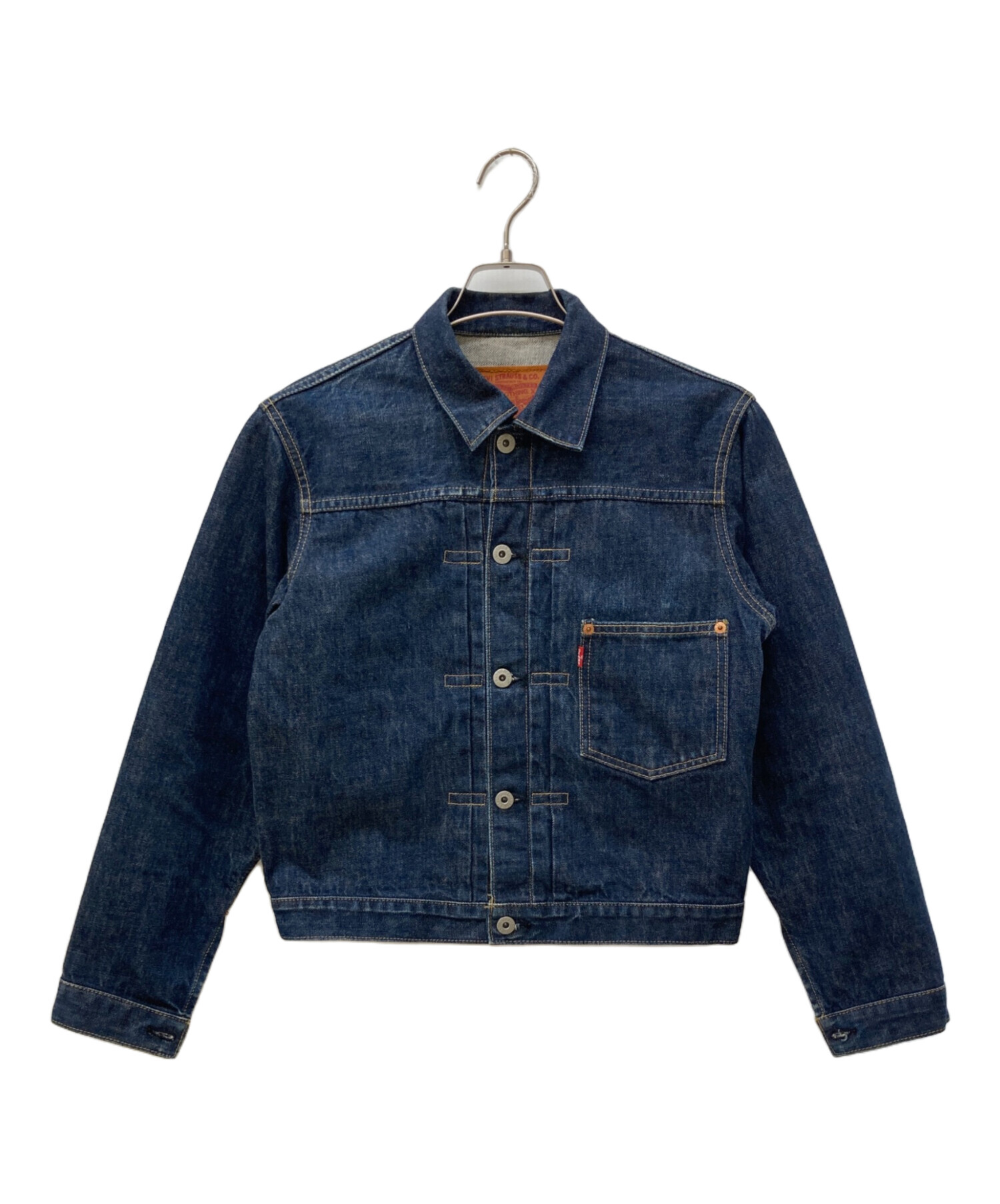 【新品】23区 DENIM デニムジャケット リジット 1st インディゴ 38 中古・古着通販】LEVI'S (リーバイス) 復刻1st リジッドデニム