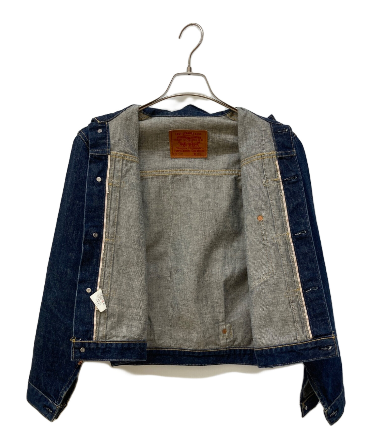 希少LEVI'S 復刻デニムジャケット リジッド 中古・古着通販】LEVI'S (リーバイス) 復刻1st リジッドデニム