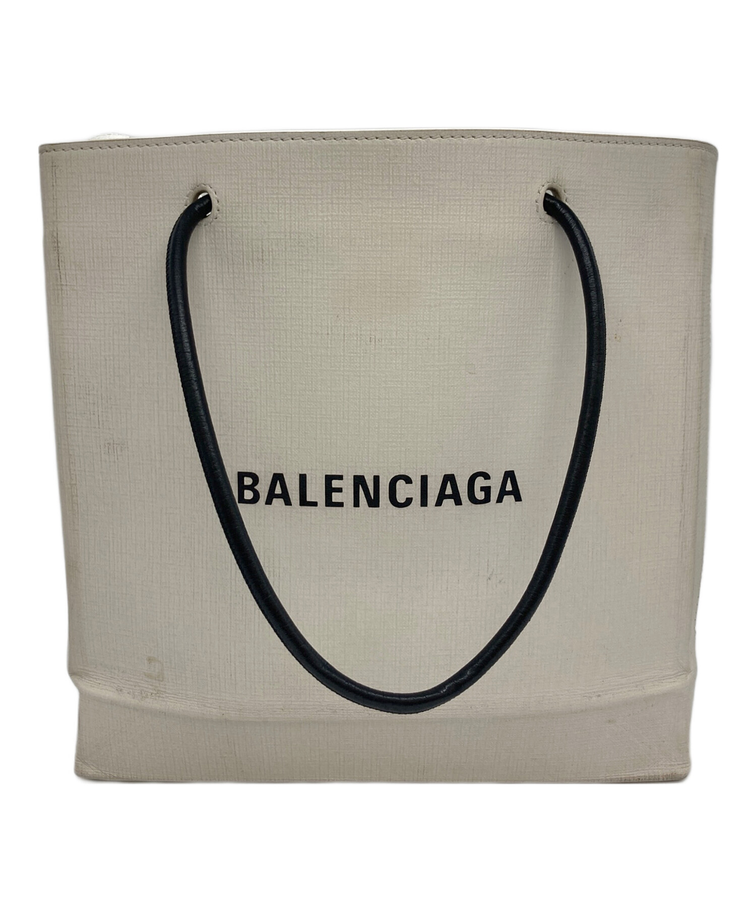 BALENCIAGA バレンシアガ ショルダーバッグ  白 【古着】【中古】【送料無料】 中古・古着通販】BALENCIAGA (バレンシアガ) 2WAYショルダーバッグ