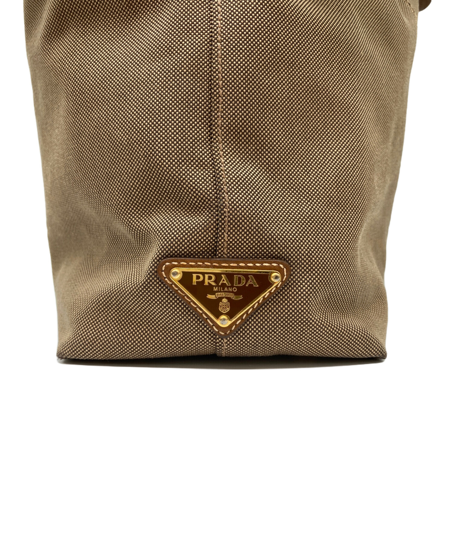 中古・古着通販】PRADA (プラダ) 2WAYトートバッグ ブラウン｜ブランド