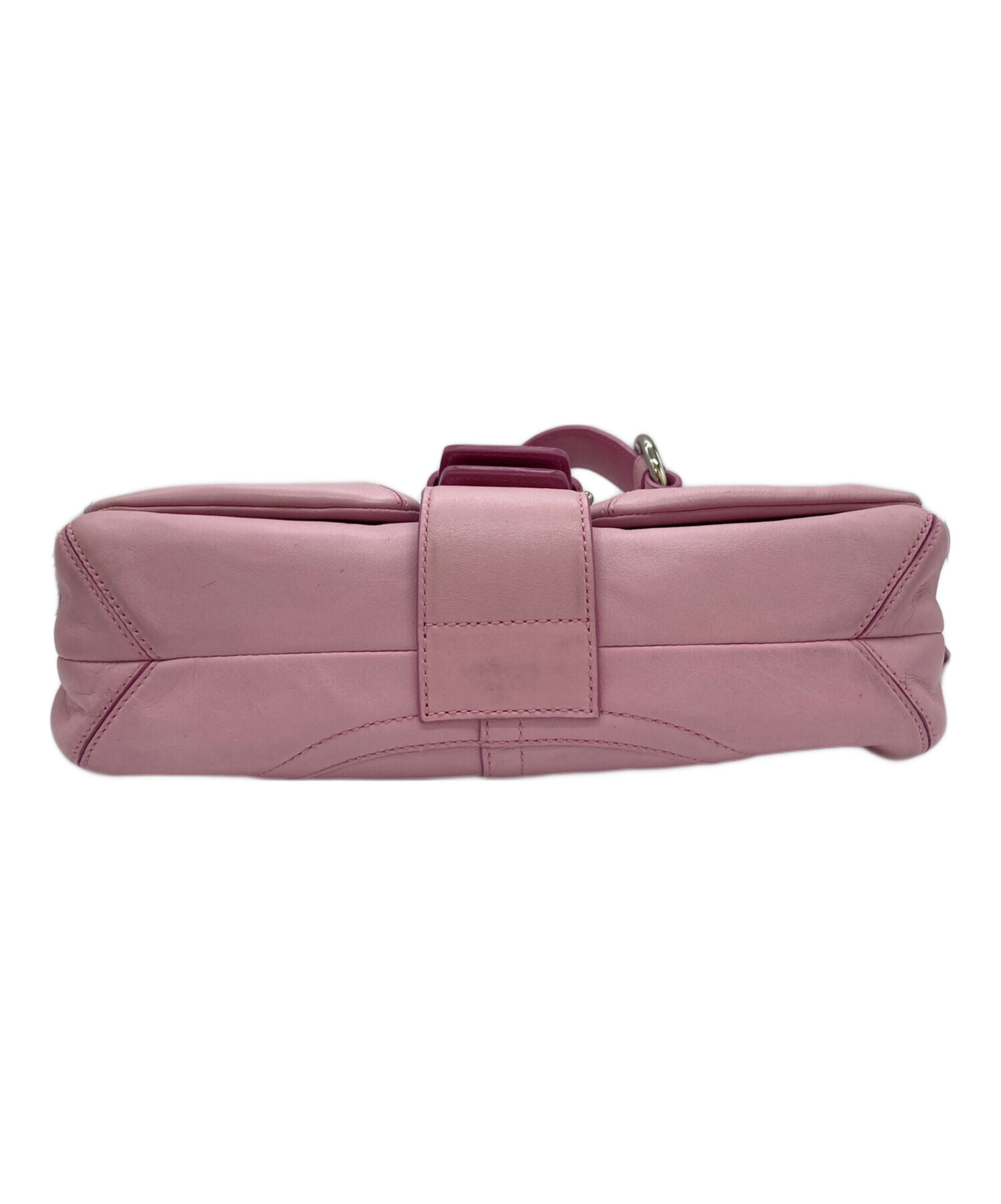中古・古着通販】COACH (コーチ) ソーホーワンショルダーバッグ ピンク 