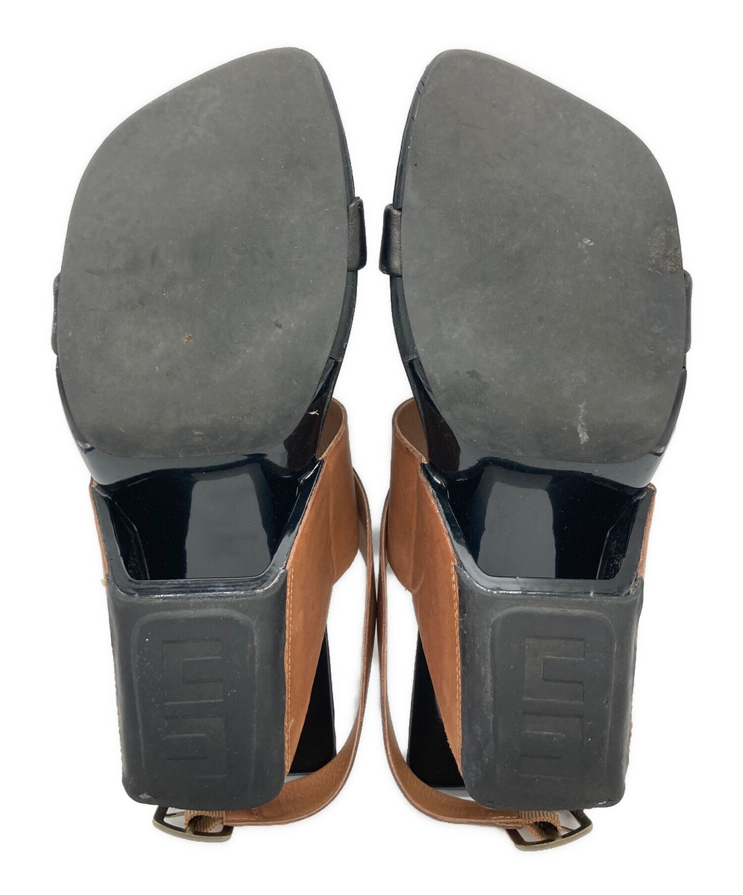 中古・古着通販】UNITED NUDE (ユナイテッドヌード) サンダル ブラウン