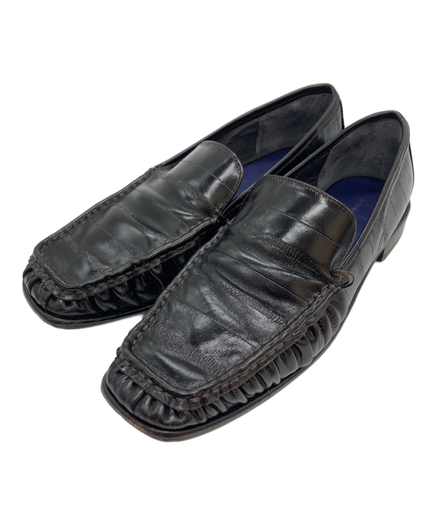 中古・古着通販】TODAYFUL (トゥデイフル) squaretoe gather loafers
