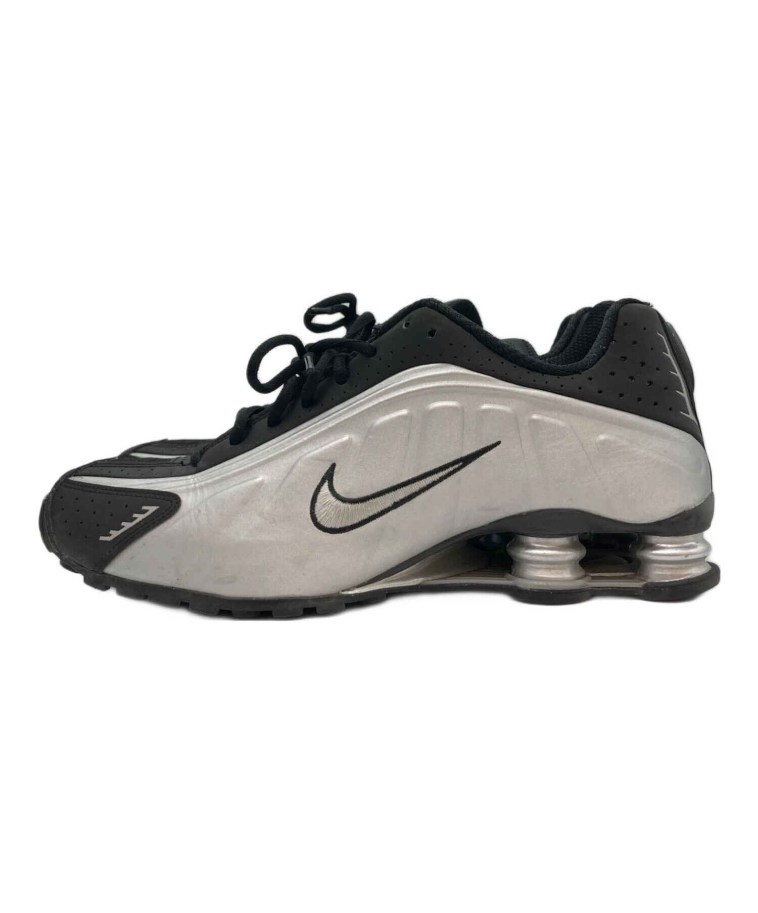 中古・古着通販】NIKE (ナイキ) SHOX R4 METALLIC SILVER/ローカット