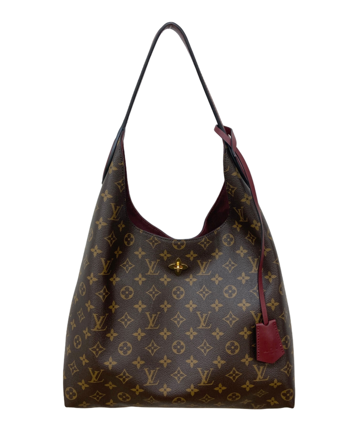 LOUIS VUITTON ルイ・ヴィトン/フラワーホーボー/モノグラム/コクリコ/M43630/DU3***/SAランク/75【中古】 LOUIS VUITTON（ルイ・ヴィトン） ルイ・ヴィトン/フラワーホーボー