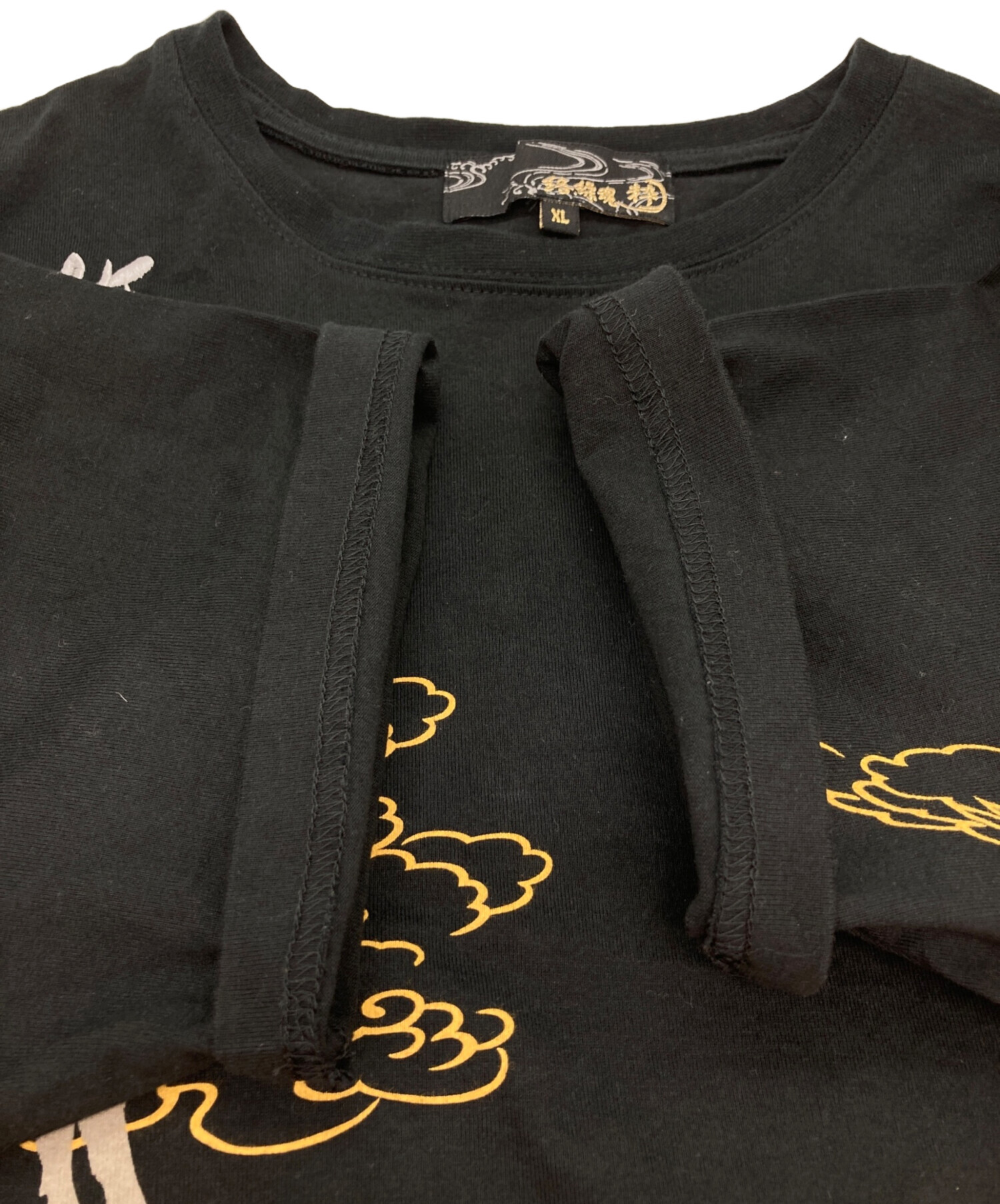 中古・古着通販】絡繰魂 (カラクリタマシイ) 北斗の拳刺繍Tシャツ