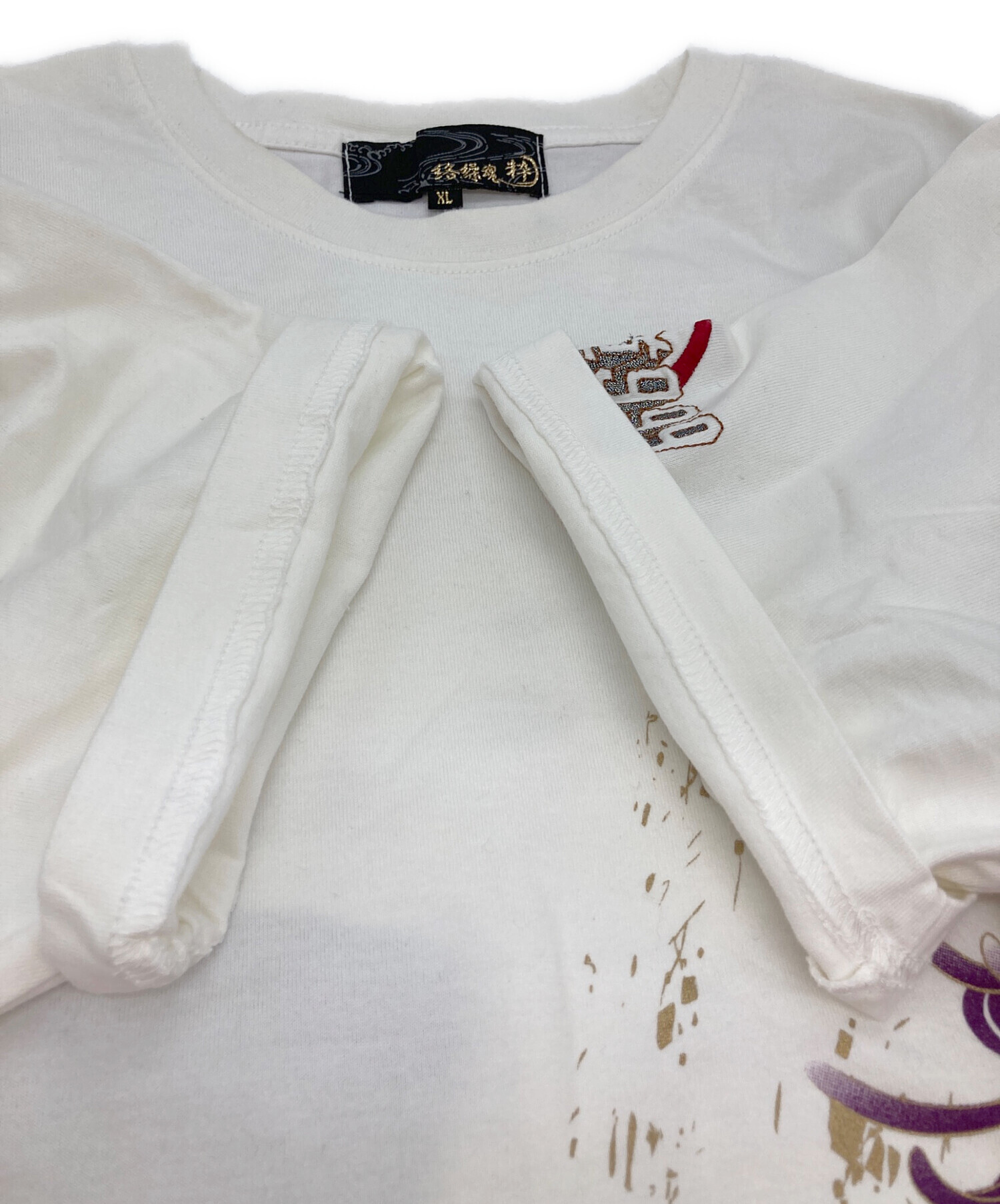 MARGARET O'LEARY JANET HOWARD Tシャツ・カットソー 【古着】【中古】【送料無料】 中古・古着通販】絡繰魂 (カラクリタマシイ) 銀河鉄道999刺繍Tシャツ