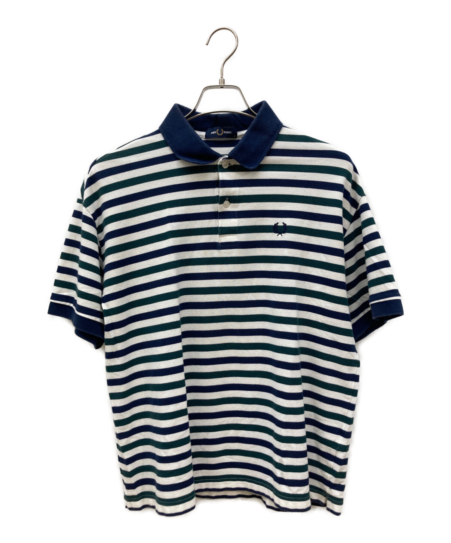 新品＊未使用◇フレッドペリー ネイビー ポロシャツ ◇XL 中古・古着通販】FRED PERRY (フレッドペリー) ポロシャツ ネイビー