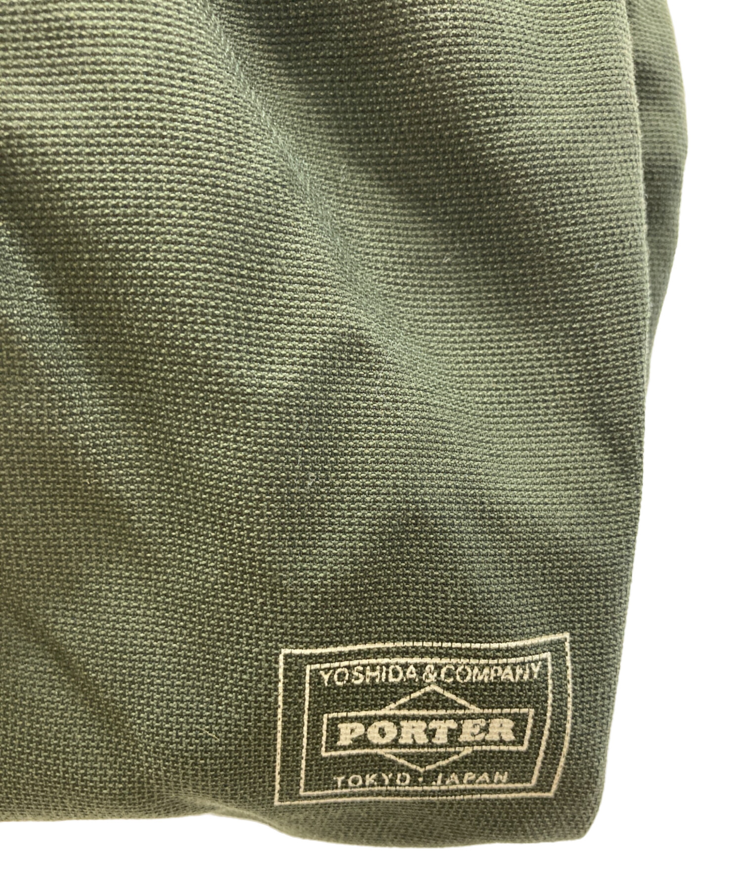 Porter ビンテージグリーンショルダーベルト無し 中古・古着通販】PORTER (ポーター) BAGGER CVS BAG/トートバッグ