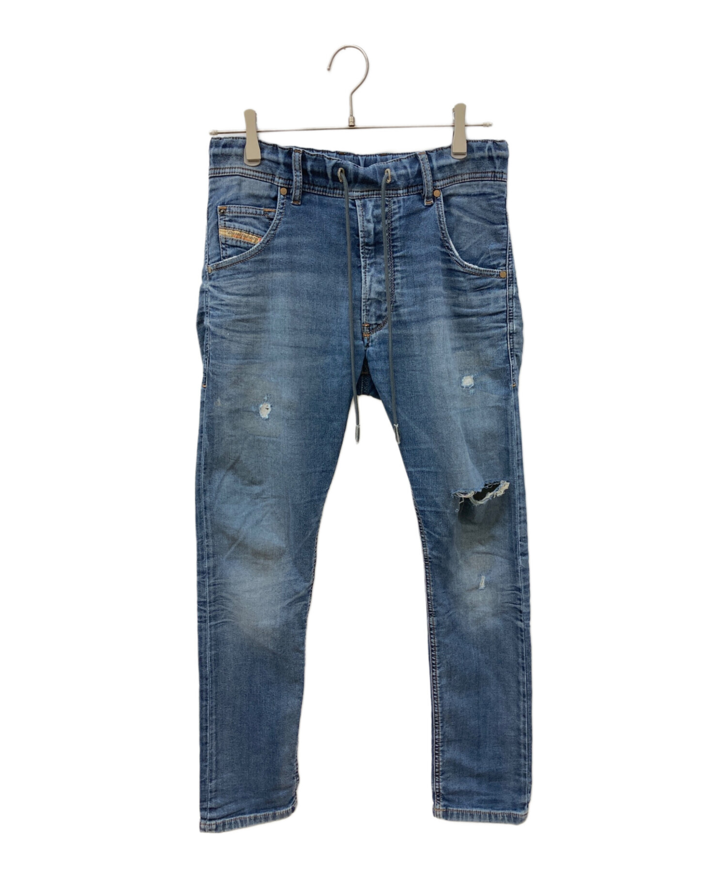 れおんdieselジョグジーンズ美品 中古・古着通販】DIESEL (ディーゼル) ジョグジーンズ インディゴ