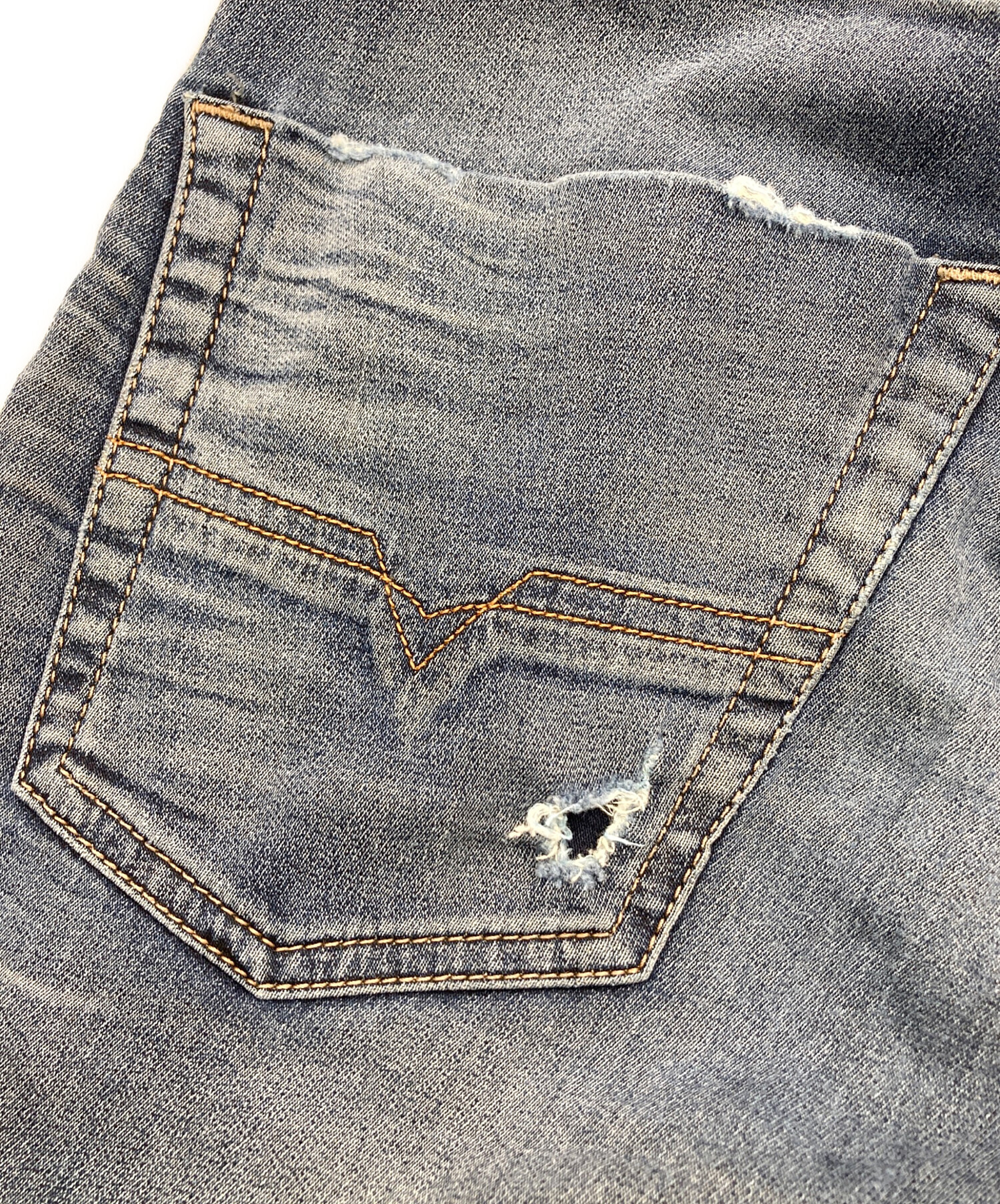 中古・古着通販】DIESEL (ディーゼル) ジョグジーンズ インディゴ