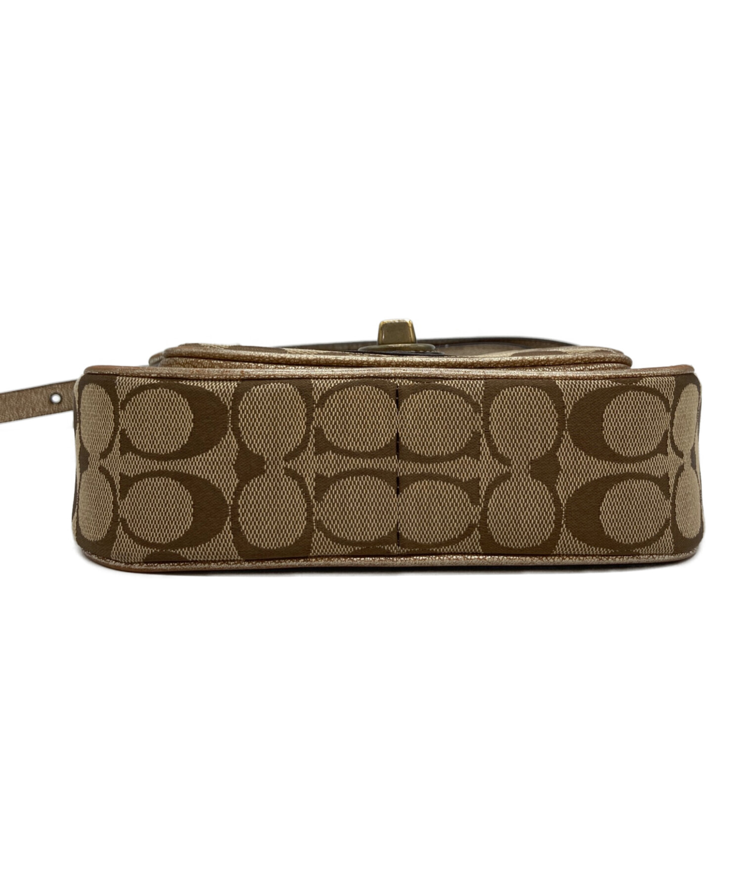 中古・古着通販】COACH (コーチ) シグネチャーショルダーバッグ