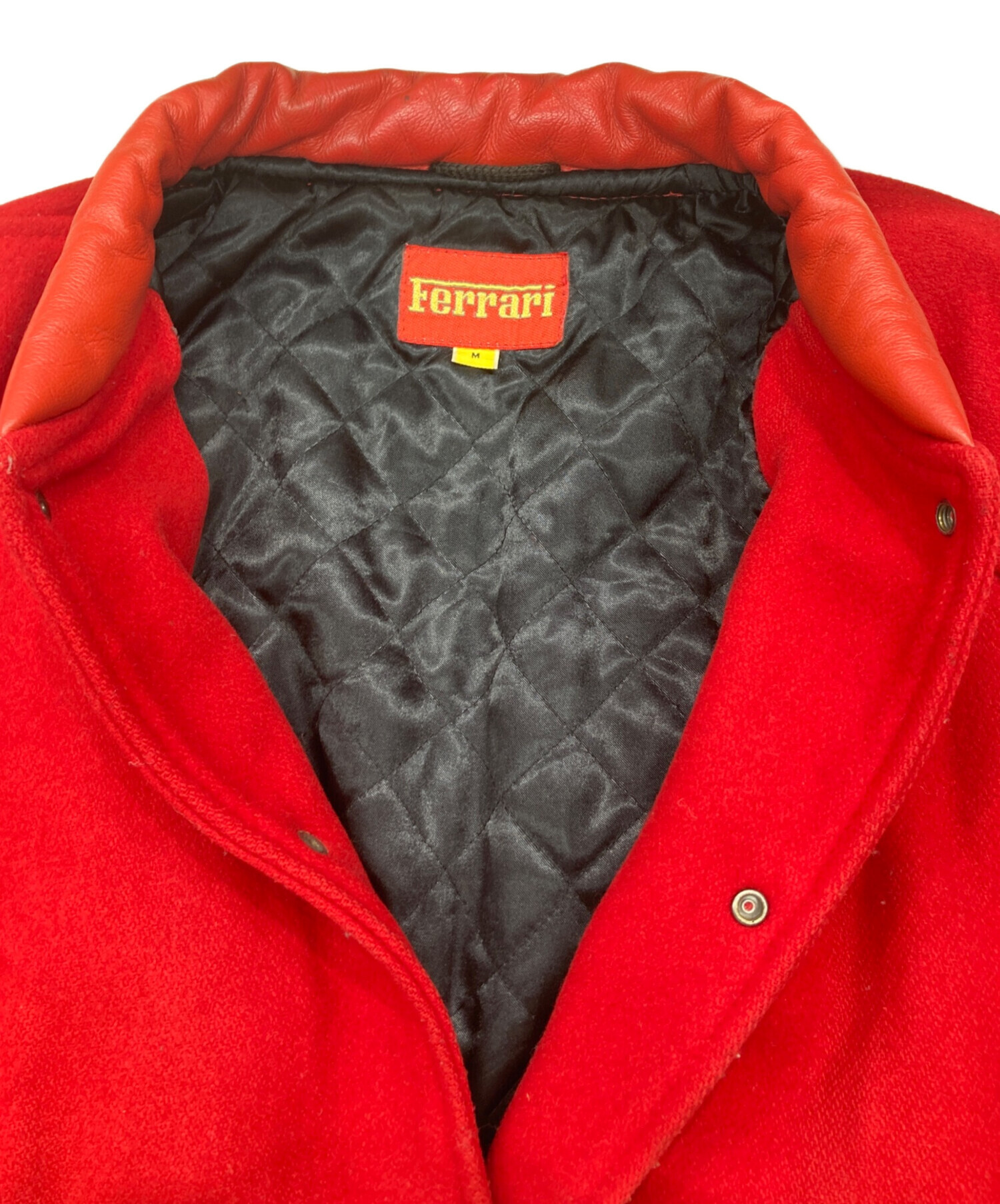 中古・古着通販】Ferrari (フェラーリ) スタジャン レッド サイズ:M
