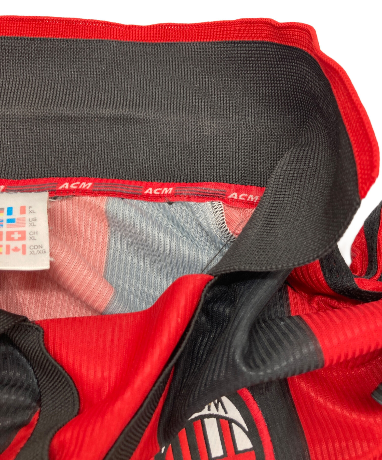 中古・古着通販】adidas (アディダス) 90sゲームシャツ レッド サイズ