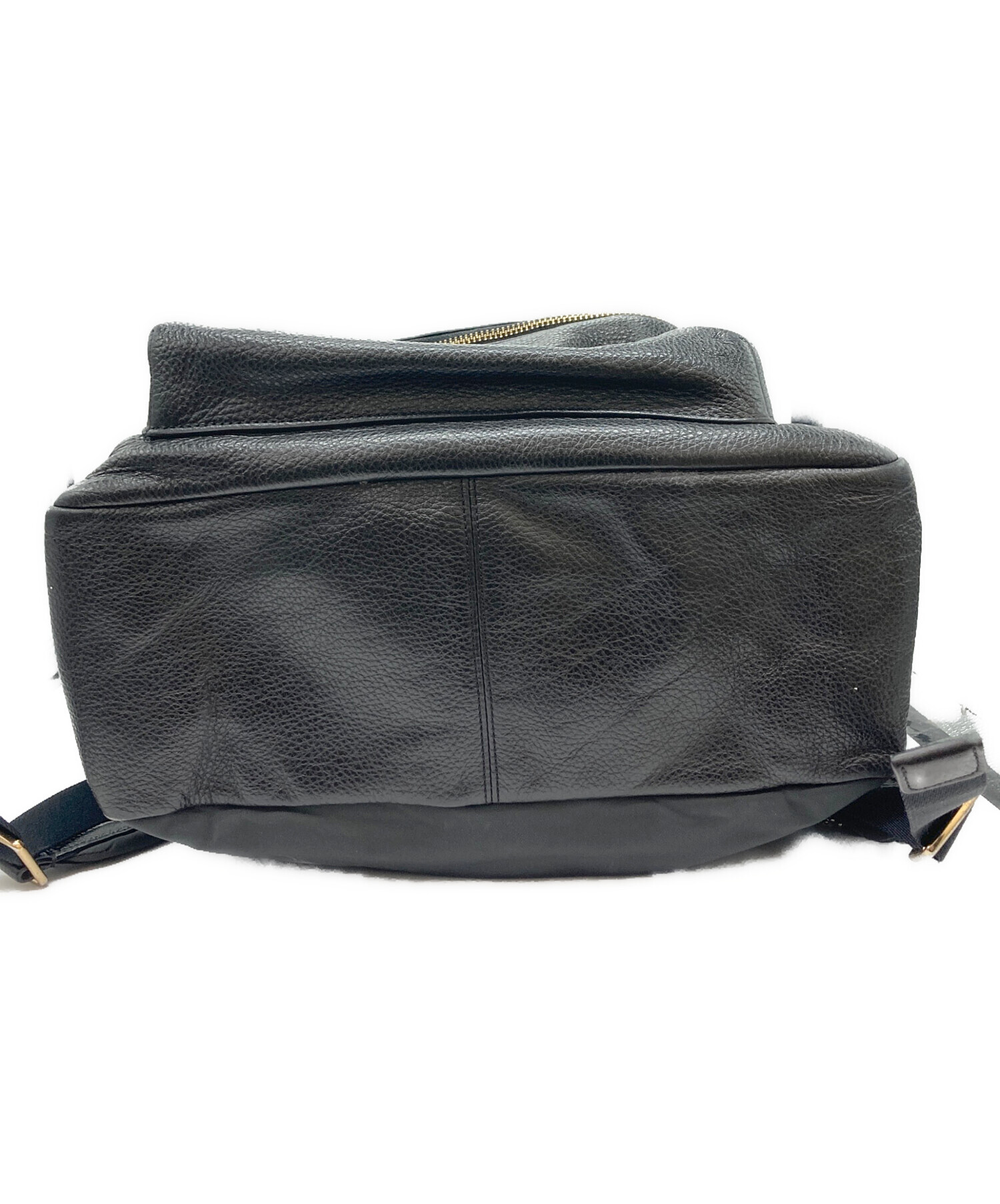中古・古着通販】COACH (コーチ) レザーリュック ブラック｜ブランド