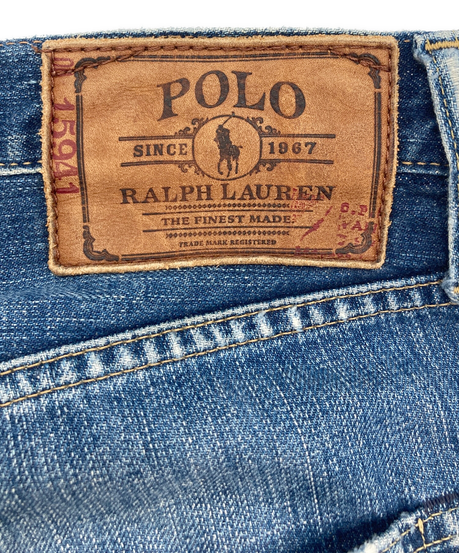 中古・古着通販】RALPH LAUREN (ラルフローレン) ダメージ加工デニム