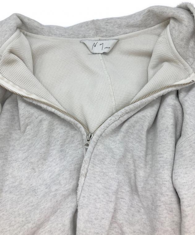 中古・古着通販】ANCELLM (アンセルム) ZIP UP HOODIE/ダメージ加工